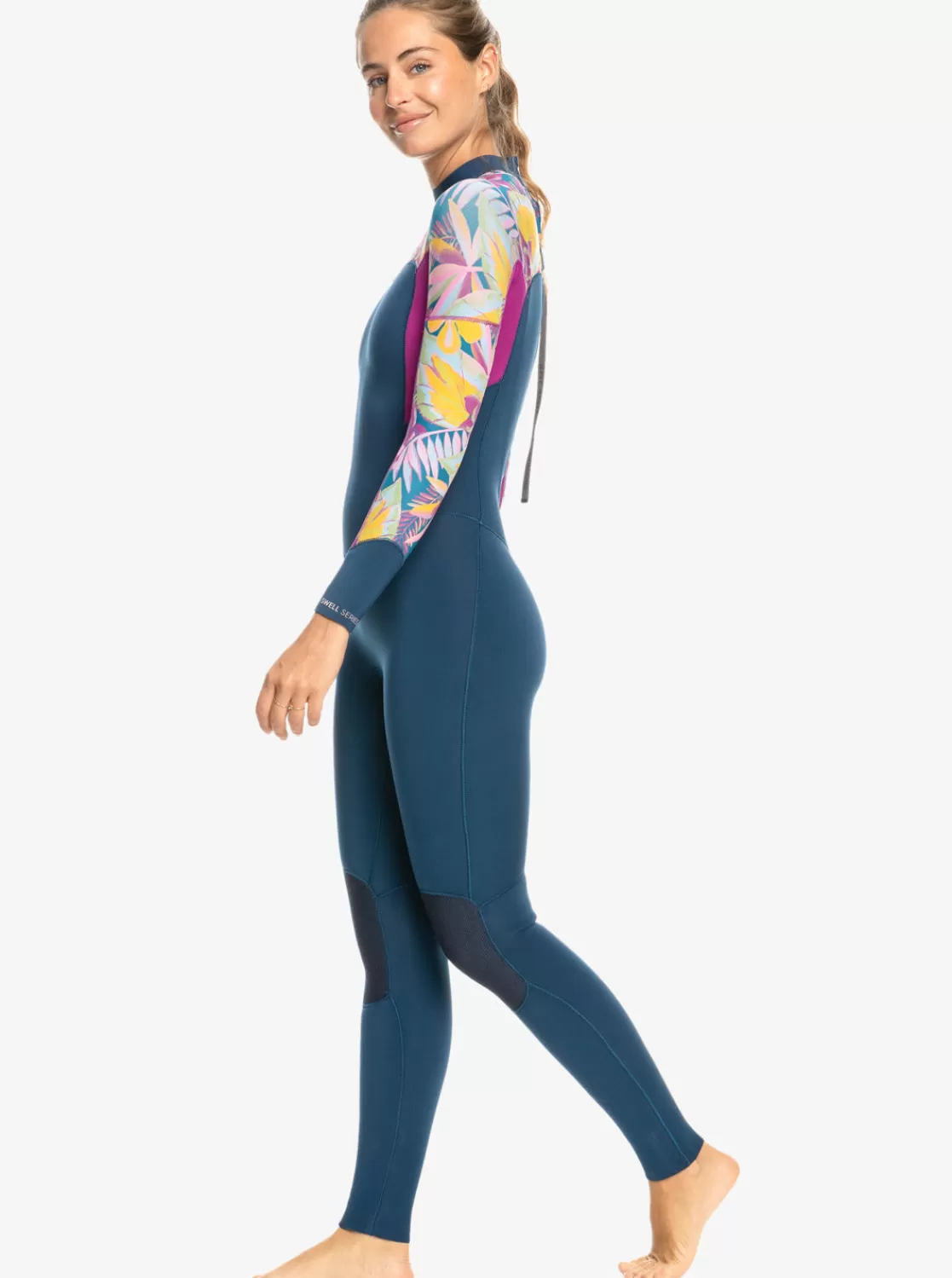 3/2mm Swell Series Back Zip Wetsuit-ROXY Sale