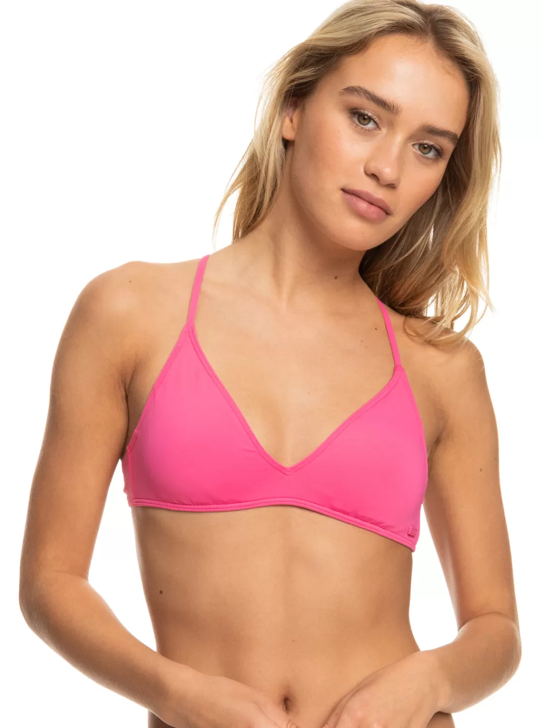 Beach Classics Triangle Bikini Top-ROXY Hot