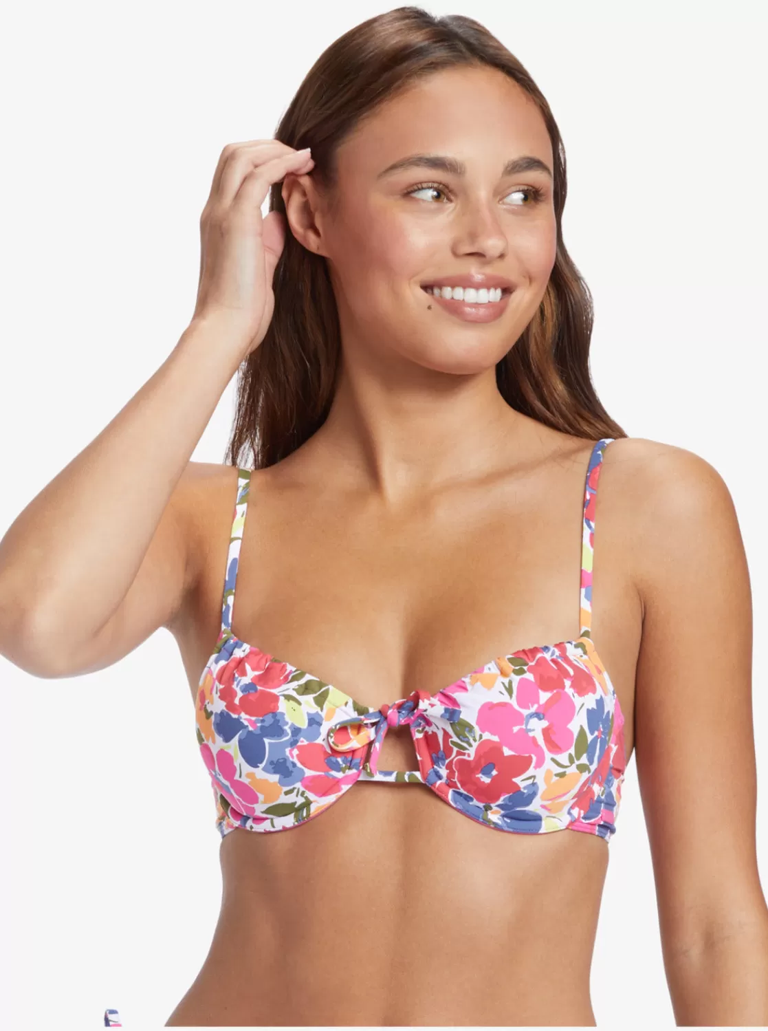Underwired Bralette Bikini Top-ROXY Cheap