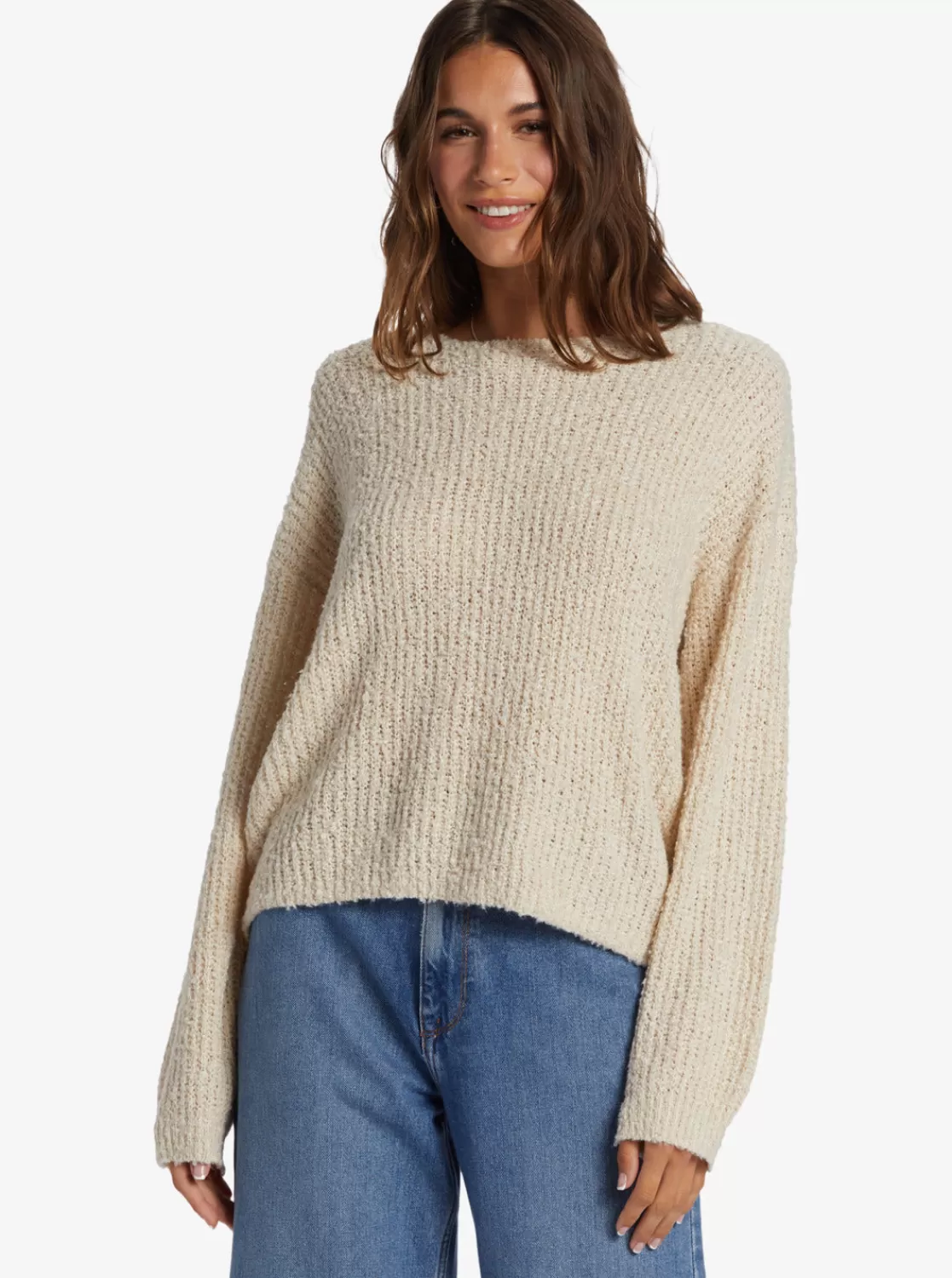 Bombay Crew Neck Sweater-ROXY Store