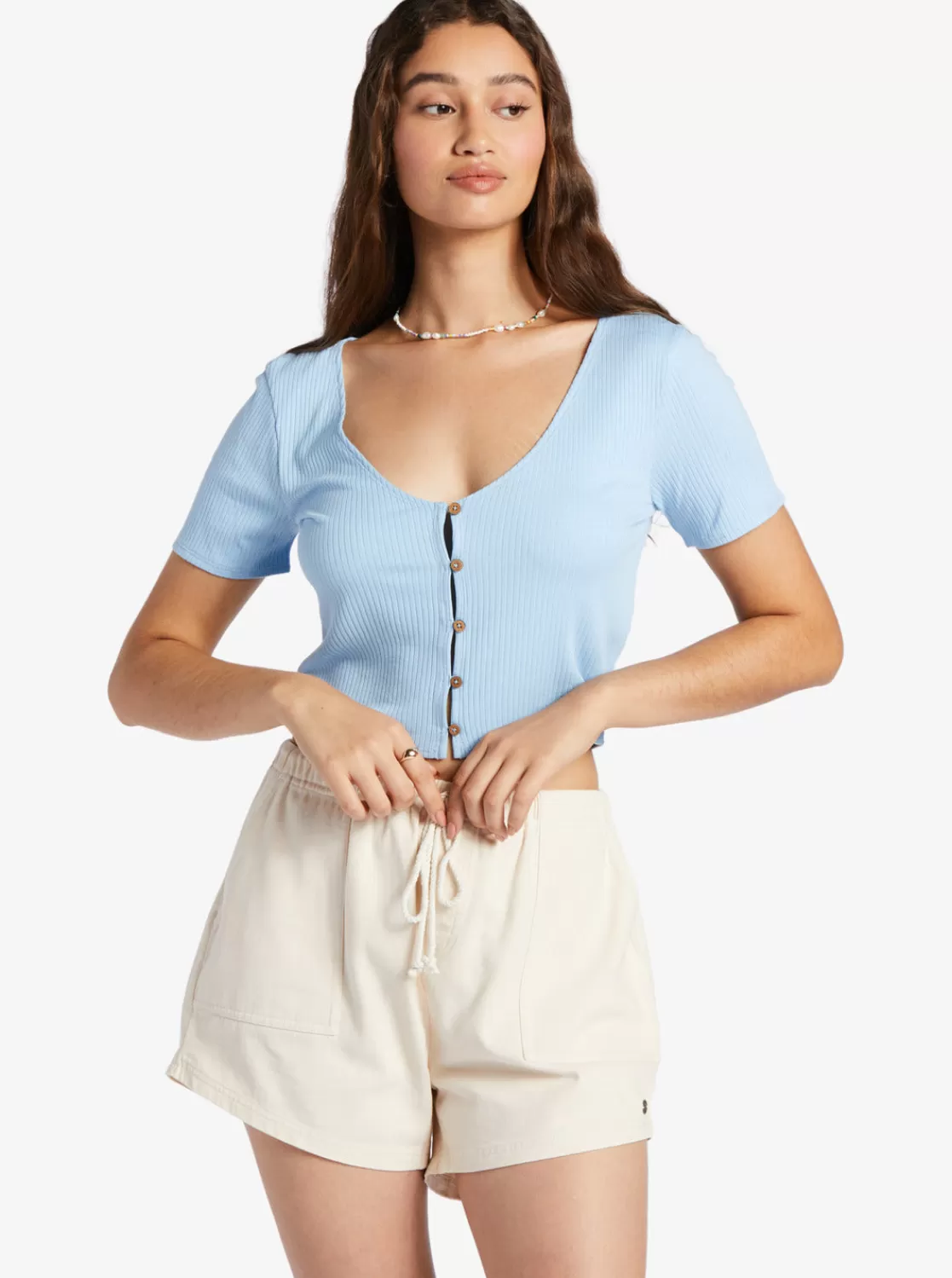 Born With It Crop Top-ROXY New