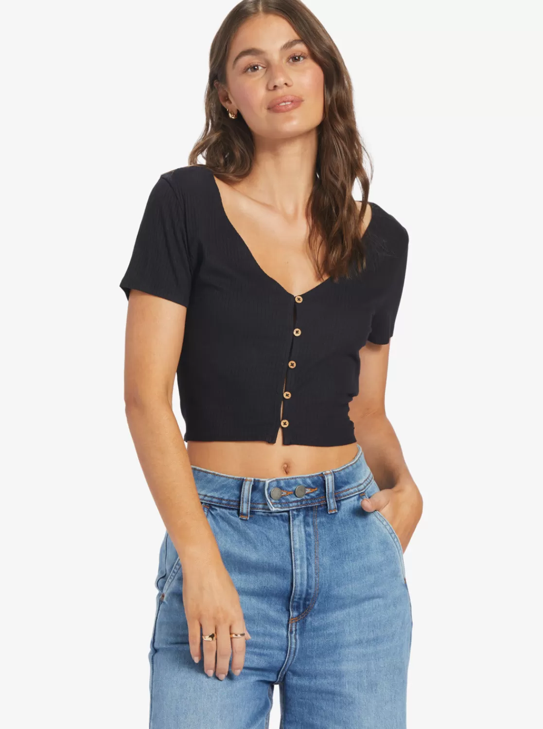 Born With It Crop Top-ROXY Discount