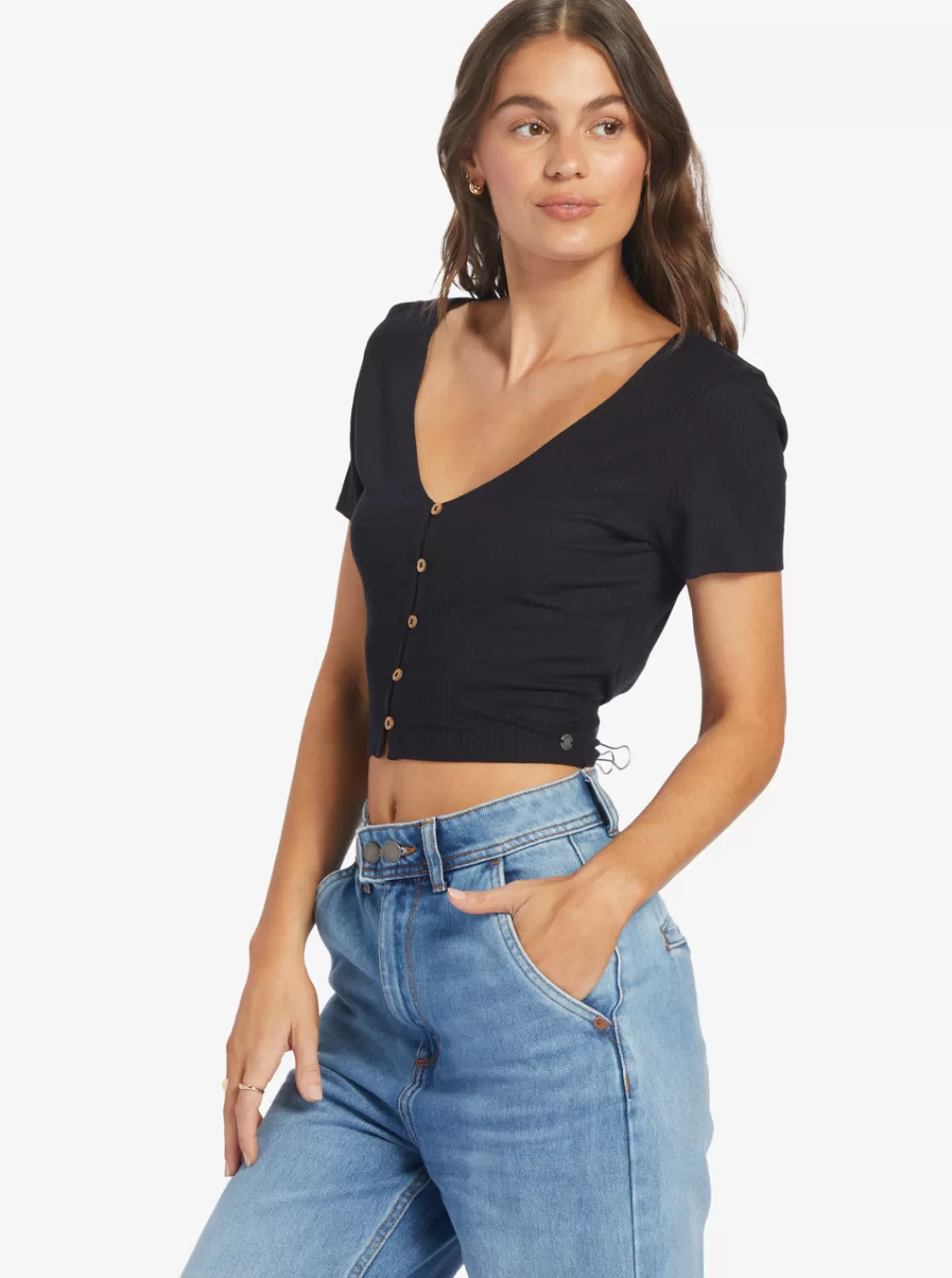 Born With It Crop Top-ROXY Discount