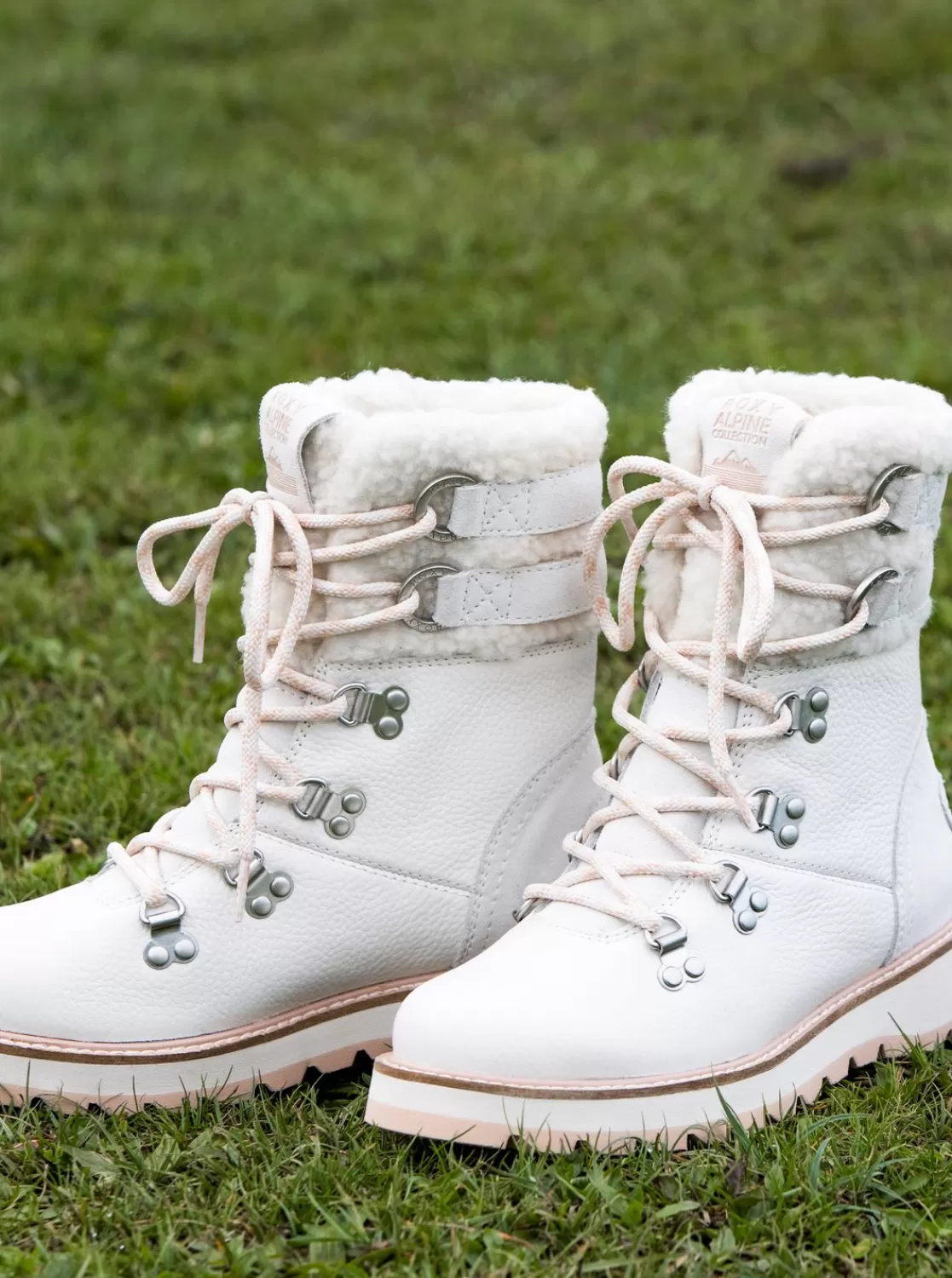 Brandi Lace-Up Boots-ROXY Discount