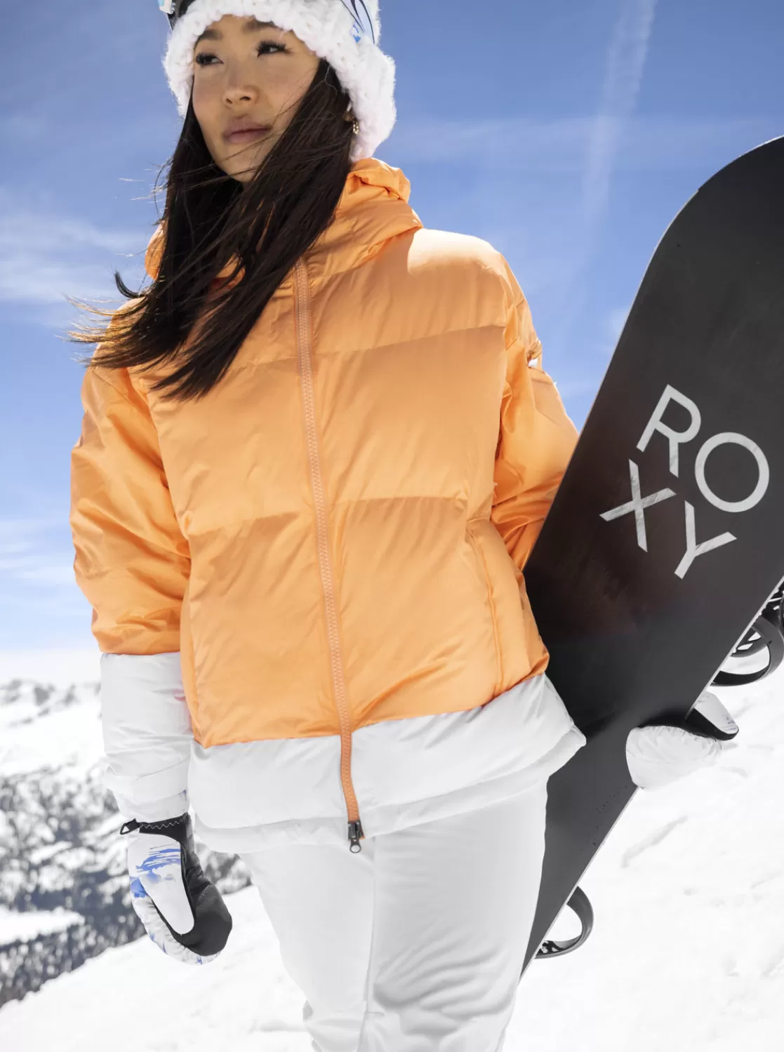 Chloe Kim Puffy Technical Snow Jacket-ROXY Cheap