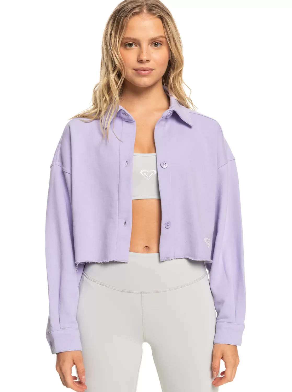 Cropped Shacket-ROXY Cheap