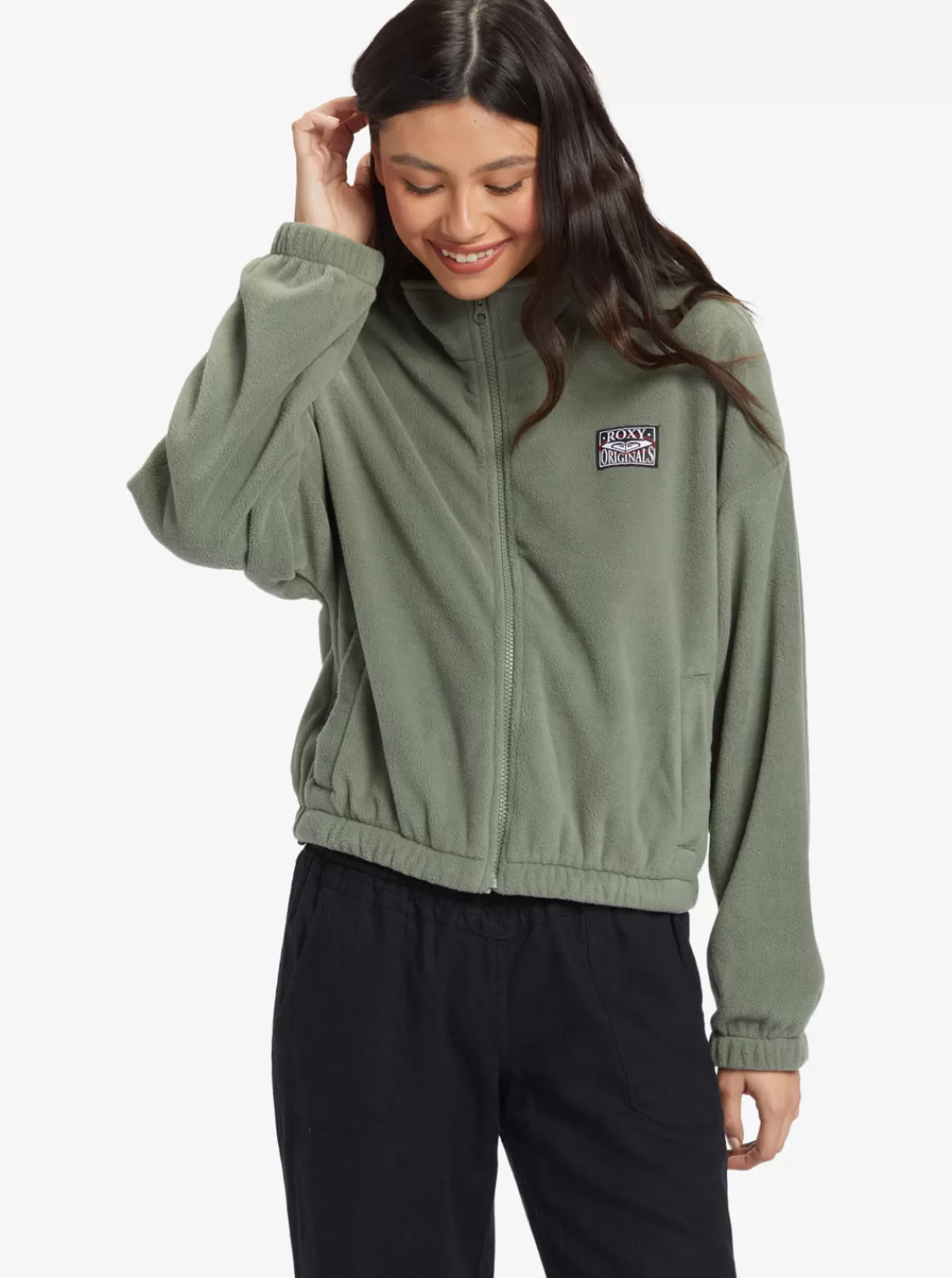 Dawn To Dusk Half-Zip Fleece-ROXY Clearance