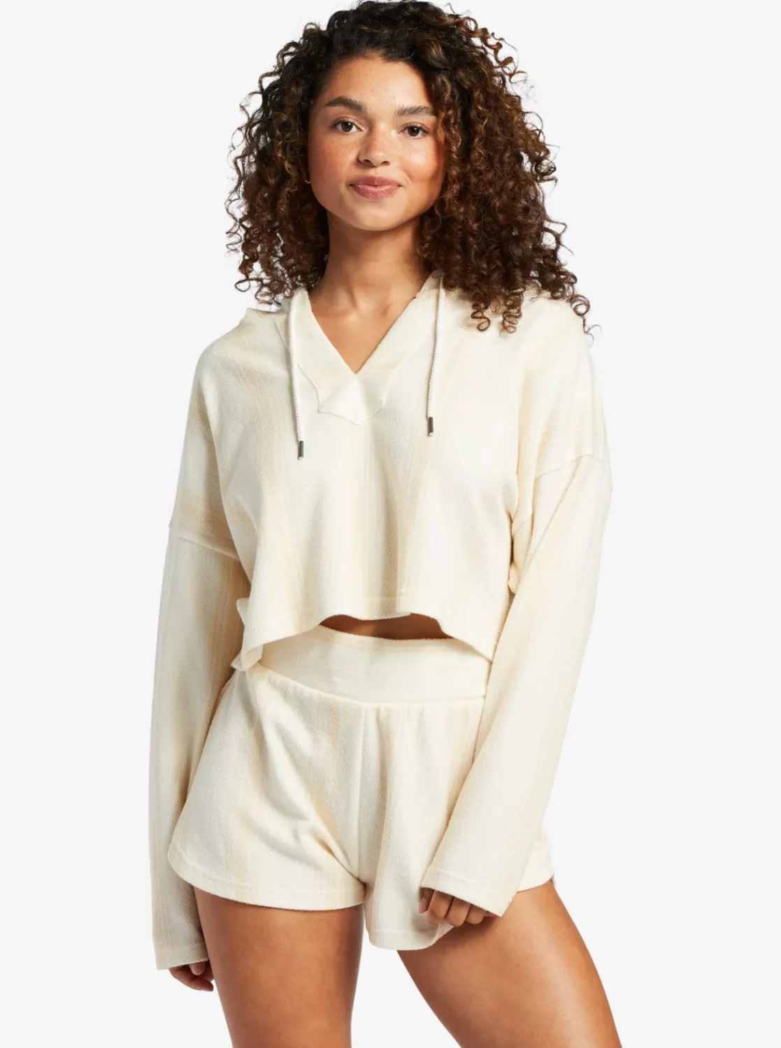 Drop A Wave Poncho Hoodie-ROXY Hot