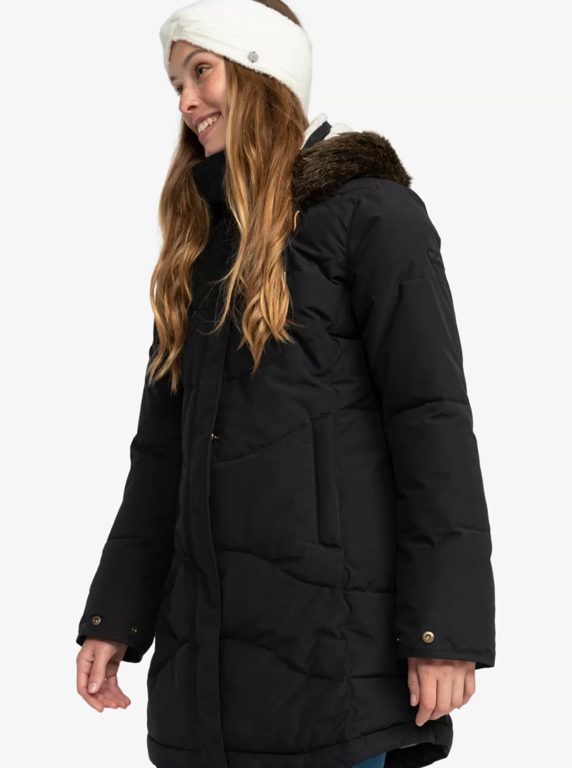 Ellie Longline Winter Jacket-ROXY Cheap