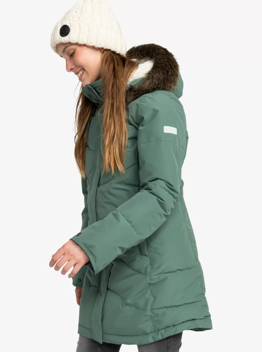 Ellie Longline Winter Jacket-ROXY Online