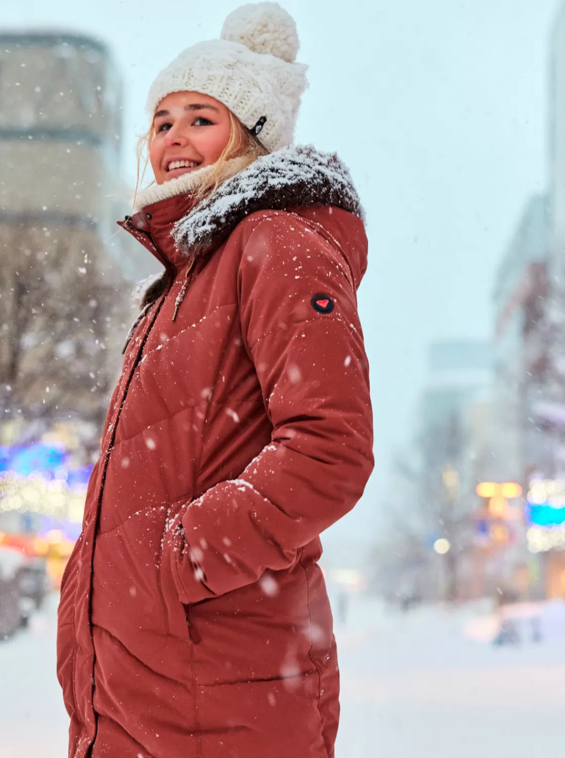 Ellie Warmlink Winter Jacket With Heating Panel-ROXY Flash Sale