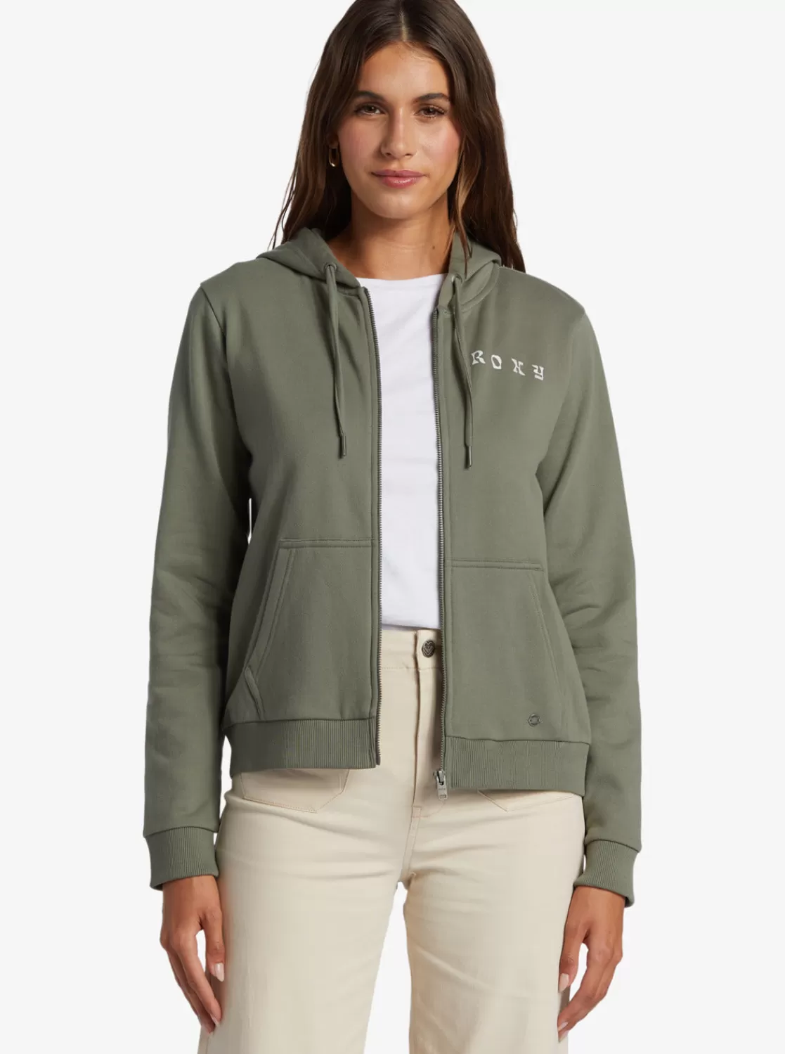 Evening Hike Zip Zip-Up Hoodie-ROXY Fashion