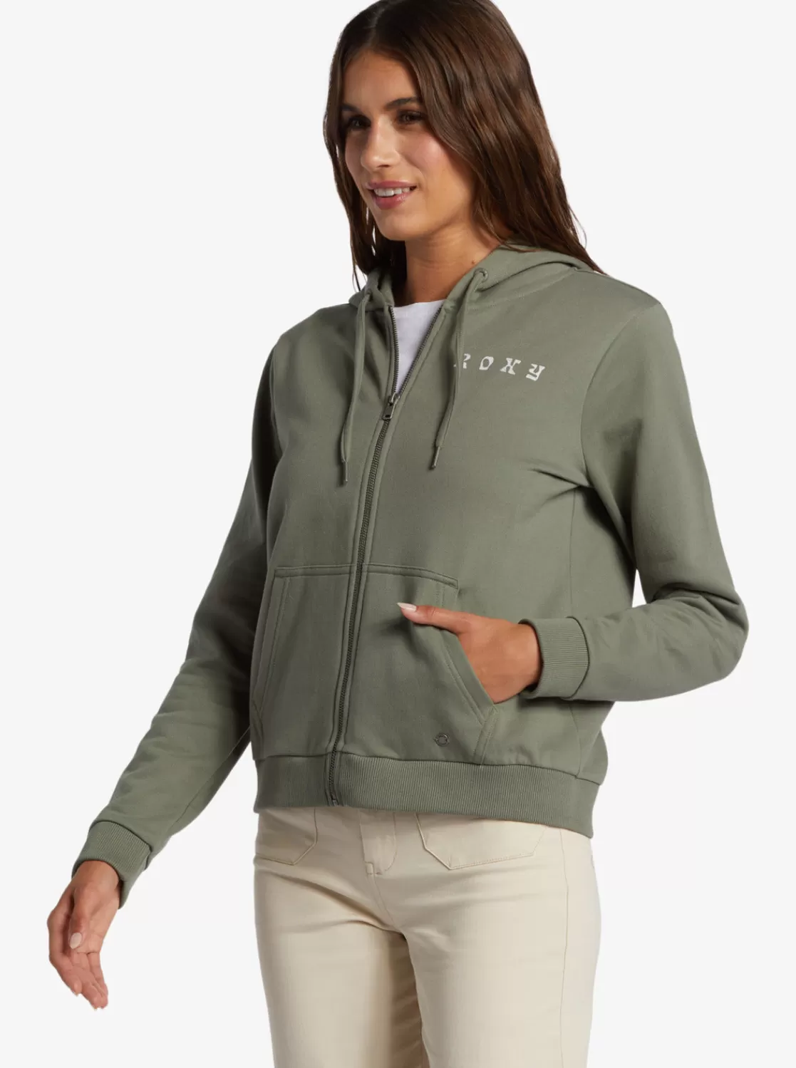 Evening Hike Zip Zip-Up Hoodie-ROXY Fashion