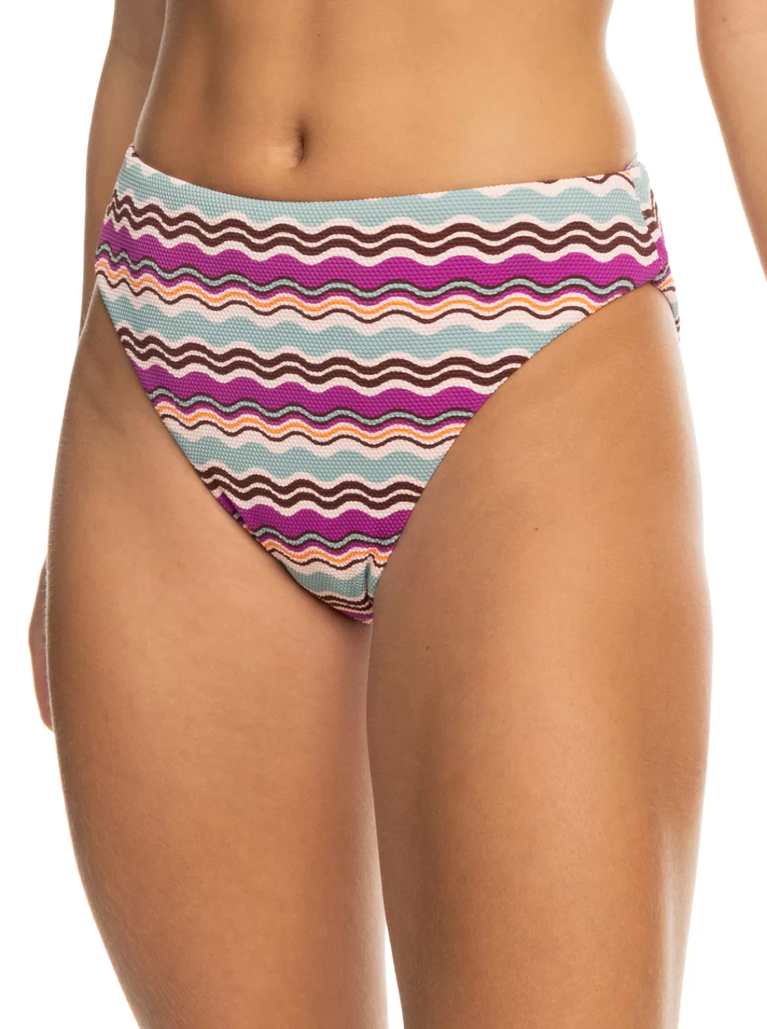 Flowy Mood Mid Waist Bikini Bottoms-ROXY Hot