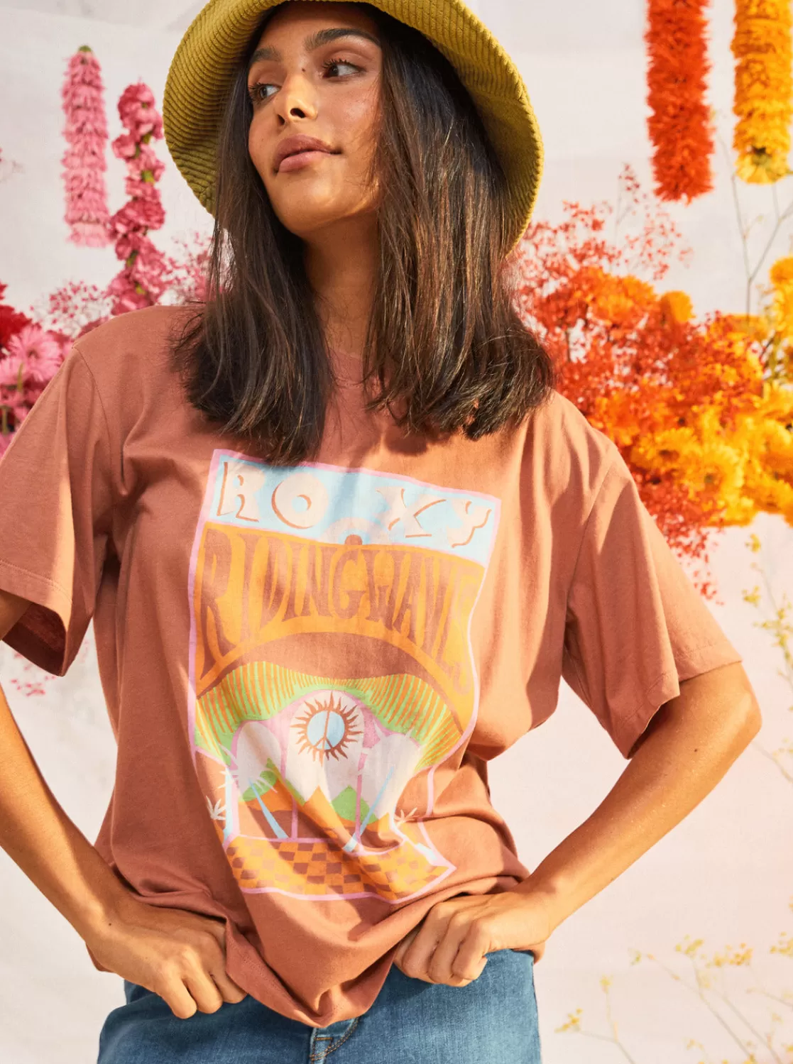 Girl Need Love B Oversized T-Shirt-ROXY Flash Sale