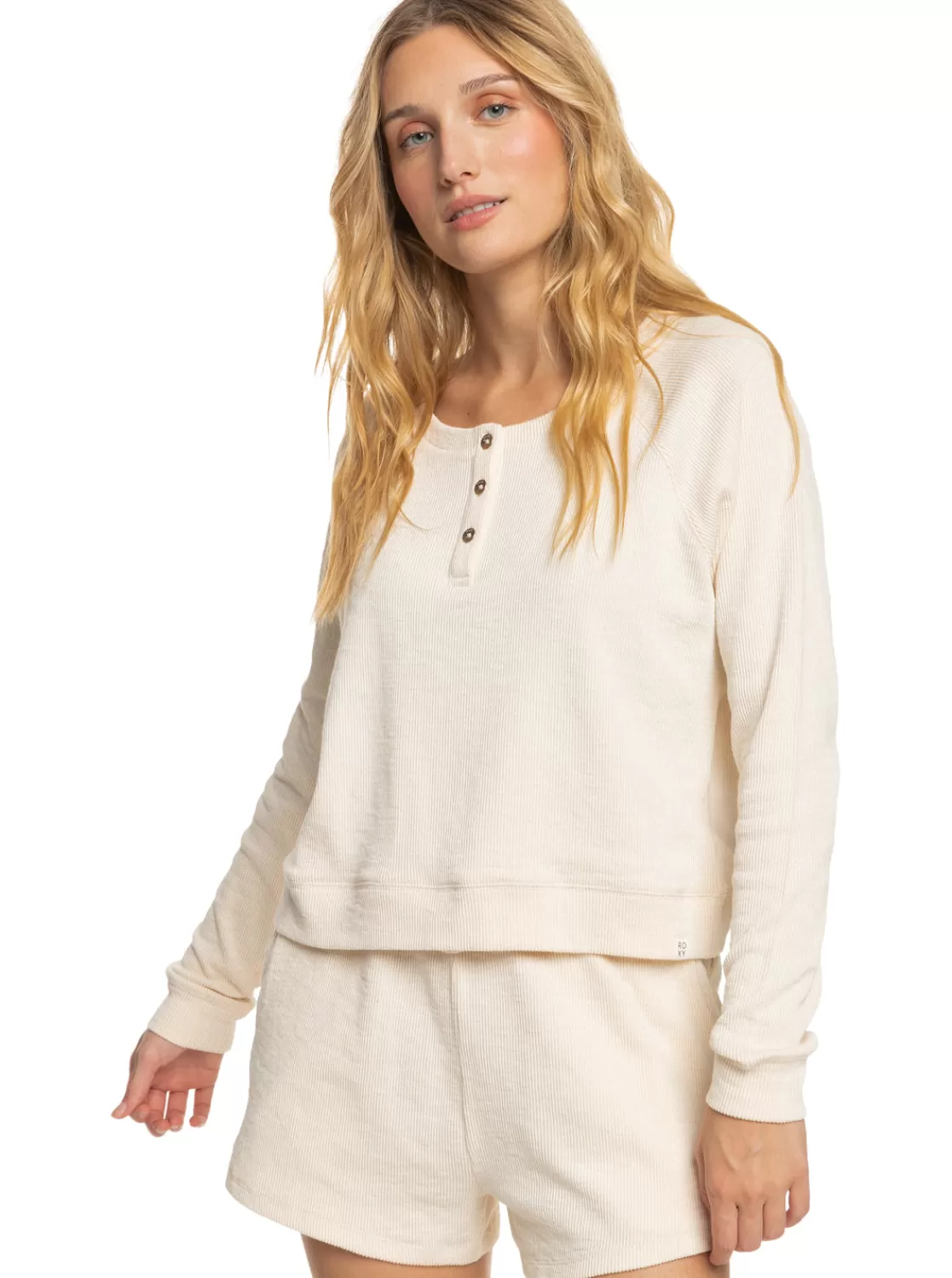 Girl Next Door Long Sleeve Top-ROXY Online