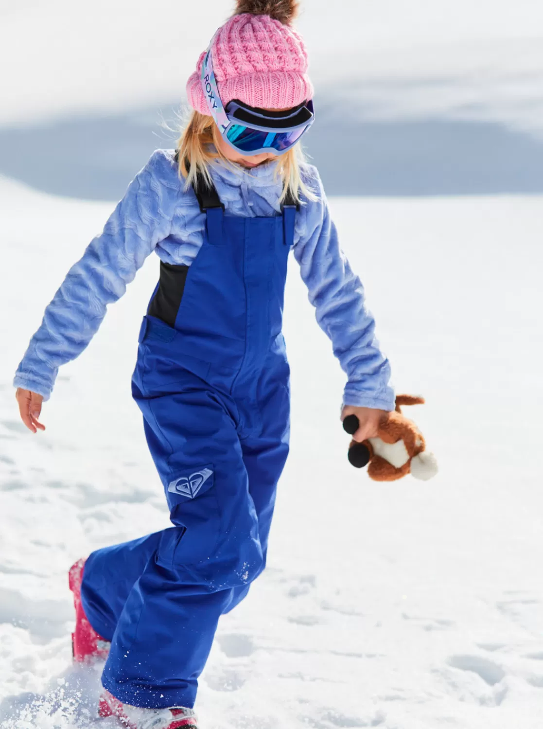 Girls 2-7 Lola Technical Snow Bib Pants-ROXY Fashion