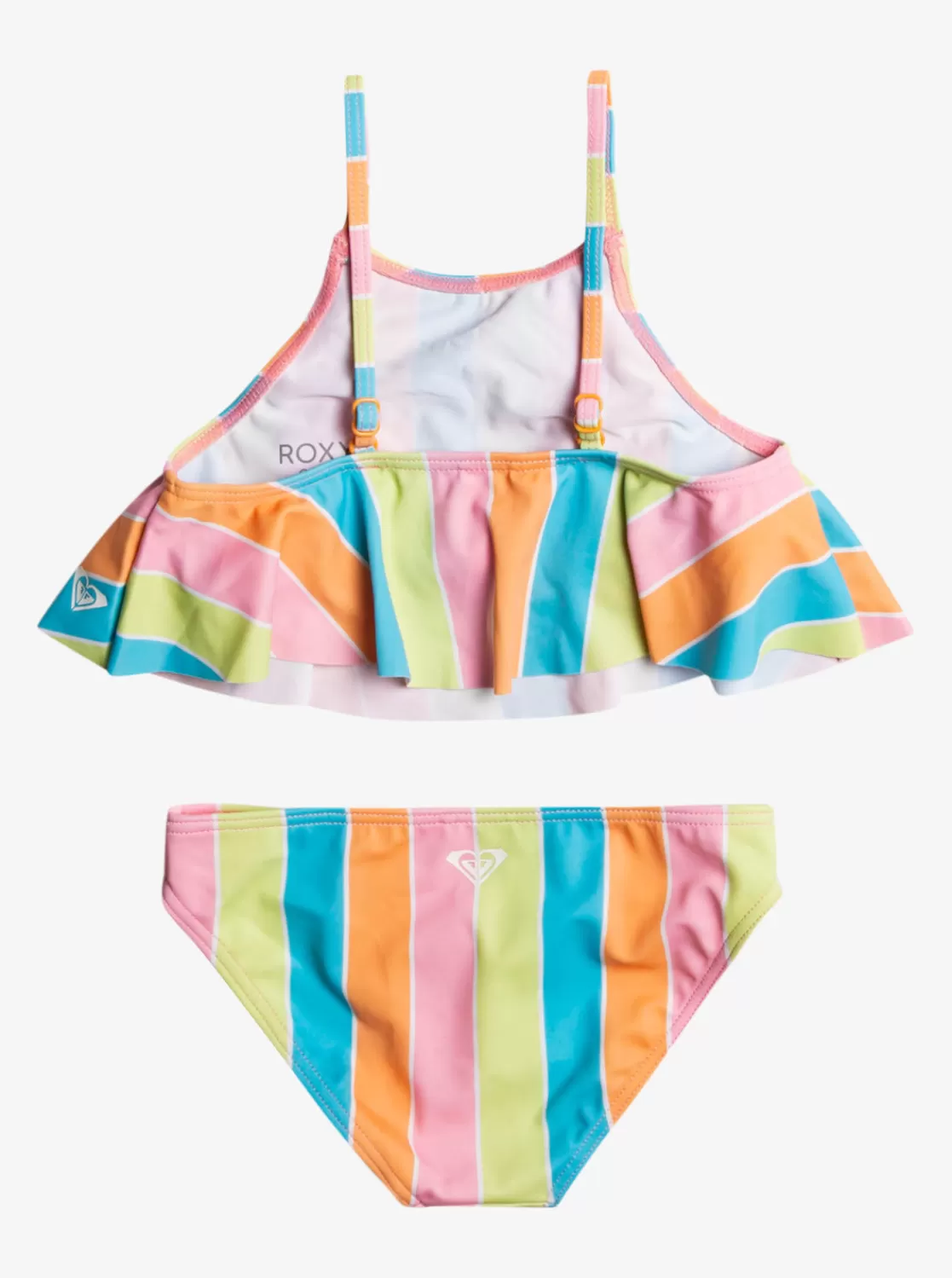 Girls 4-16 Colors Of The Sun Two Piece Flutter Bikini Set-ROXY Shop