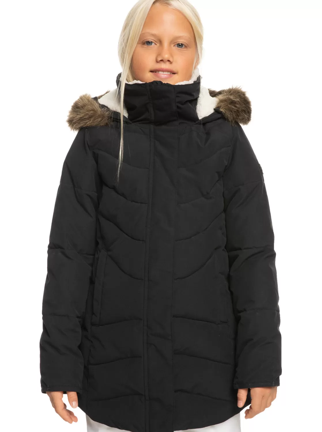 Girls' 4-16 Elsie Longline Winter Jacket-ROXY Sale