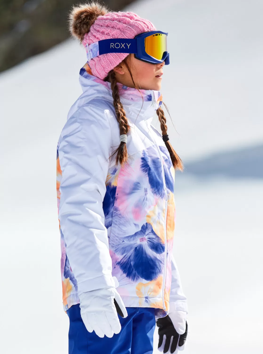 Girls 4-16 Greywood Technical Snow Jacket-ROXY Best