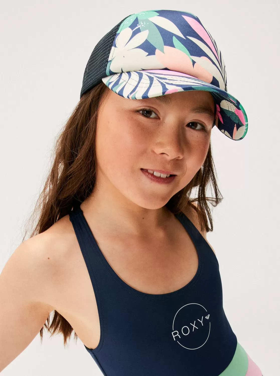 Girls 4-16 Honey Coconut Trucker Hat-ROXY Outlet