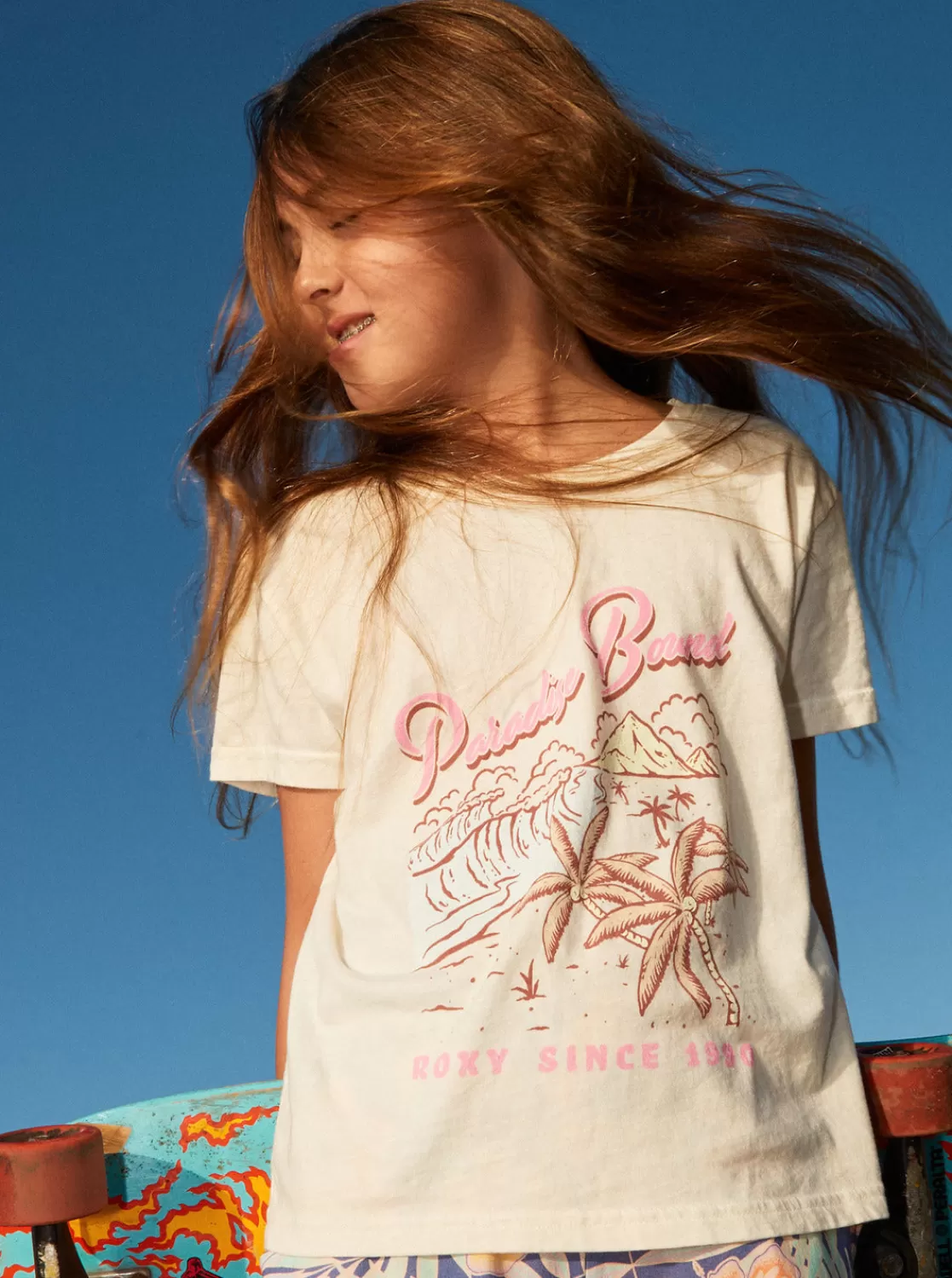 Girls 4-16 Paradise Bound Friend T-Shirt-ROXY Shop