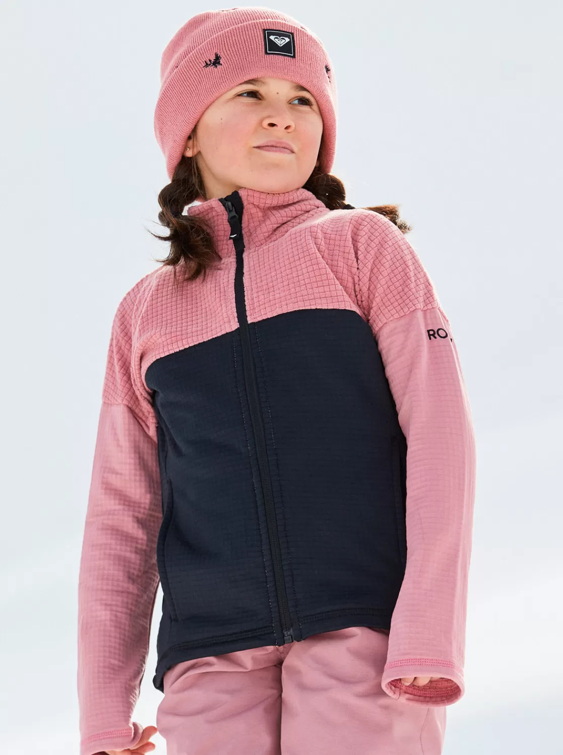 Girls 4-16 Sidley Technical Zip-Up Fleece-ROXY Online