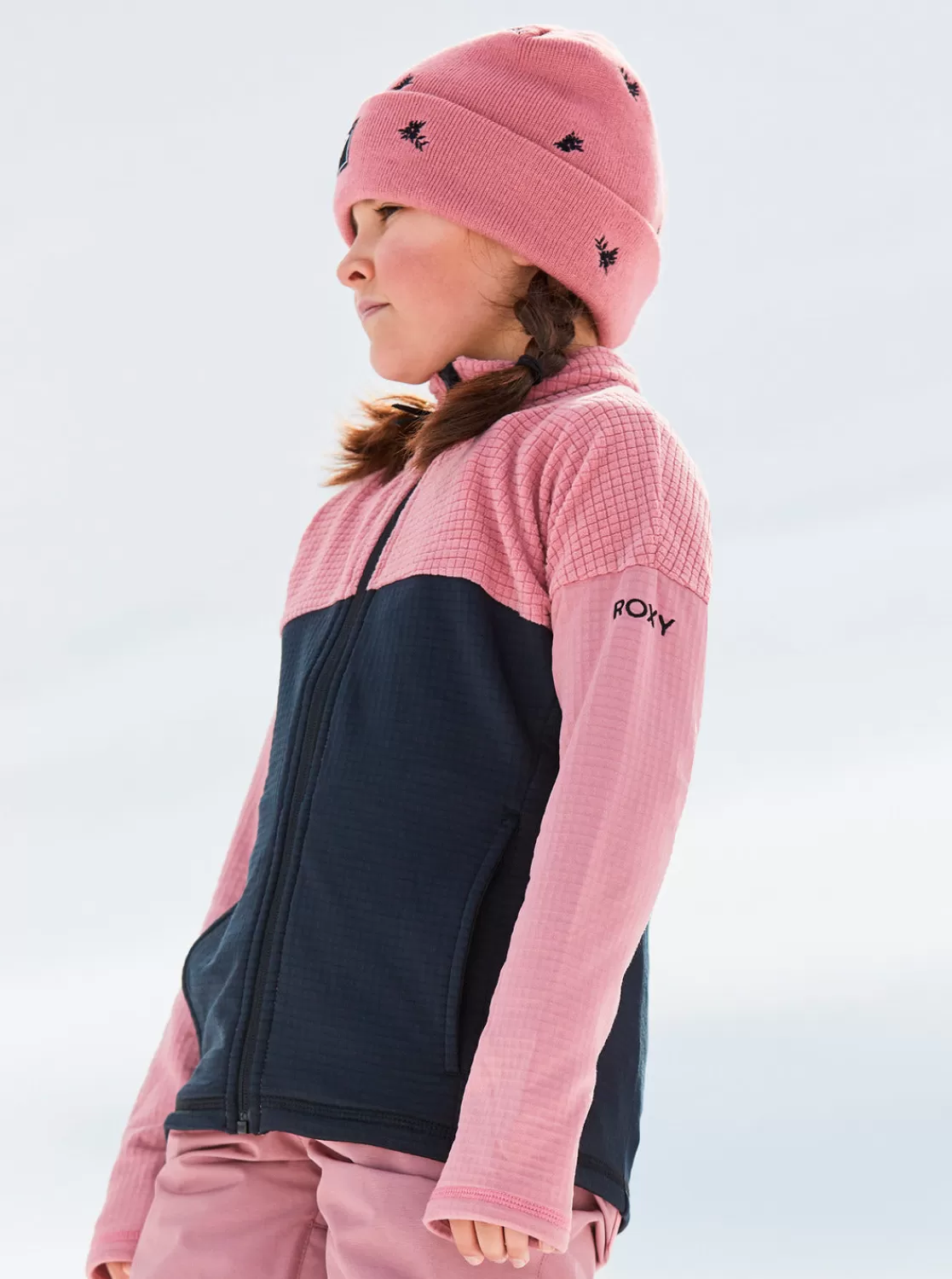 Girls 4-16 Sidley Technical Zip-Up Fleece-ROXY Online