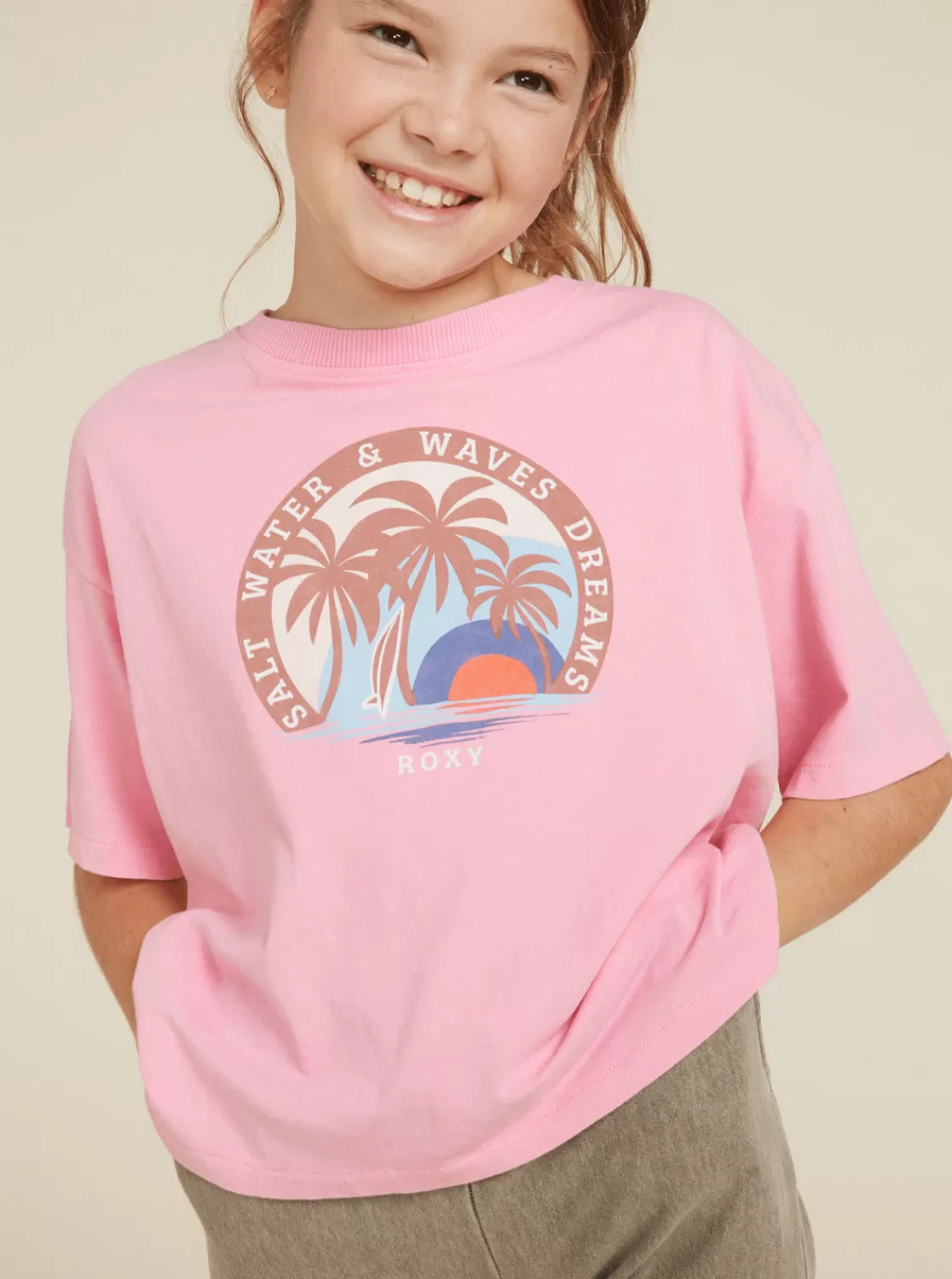 Girls' 4-16 Sun For All Seasons D T-Shirt-ROXY Cheap