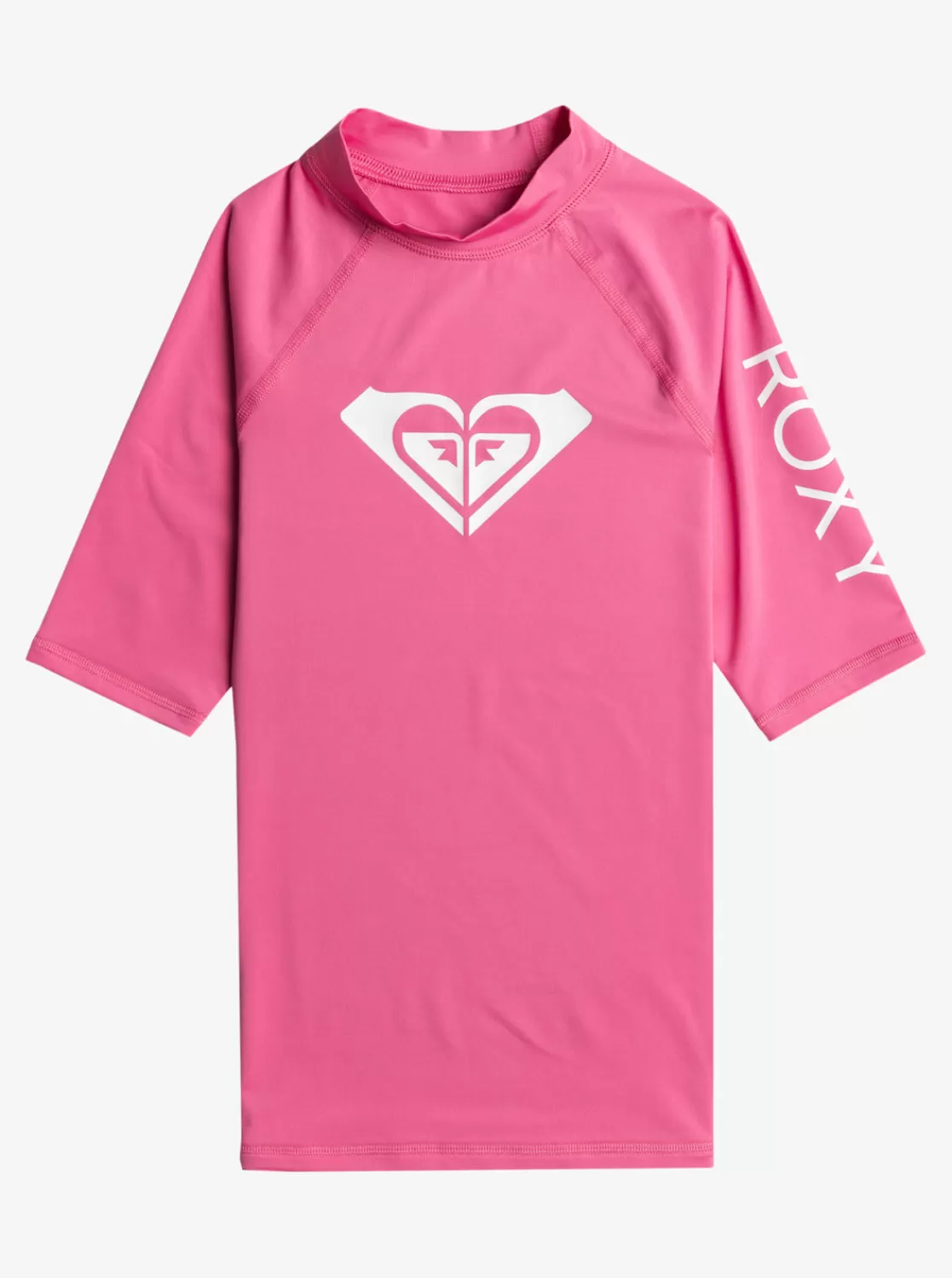 Girls 7-16 Wholehearted UPF 50 Short Sleeve Rashguard-ROXY Clearance