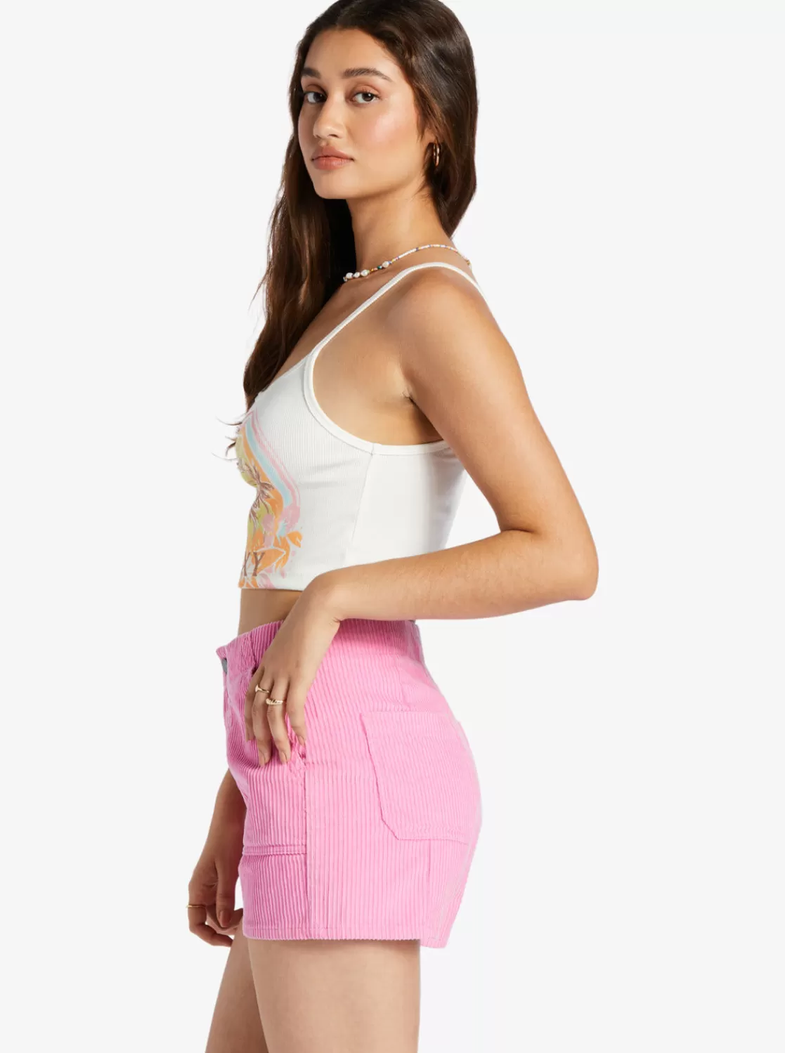 Haleiwa Moment Cropped Tank Top-ROXY Best