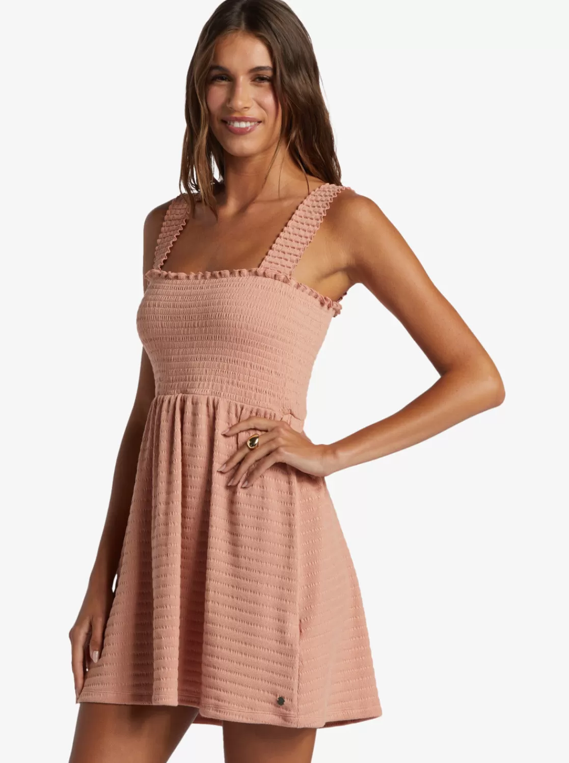 Hanging 10 Off-The-Shoulder Dress-ROXY New