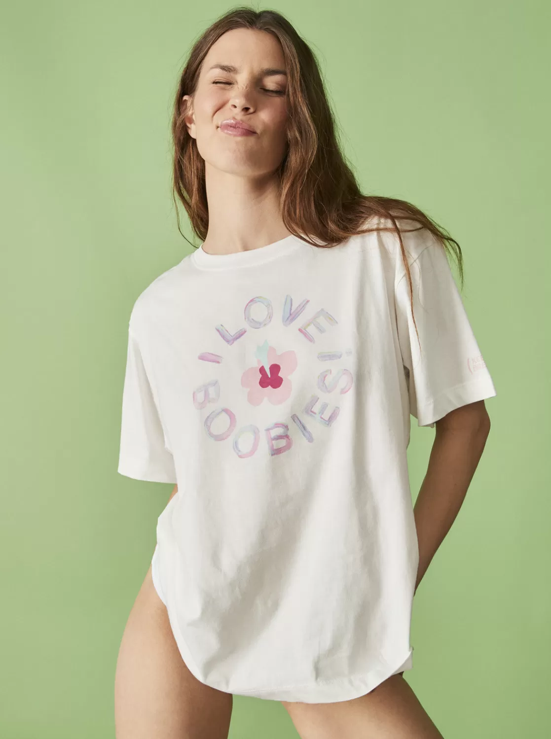 Keep A Breast Day T-Shirt-ROXY Discount