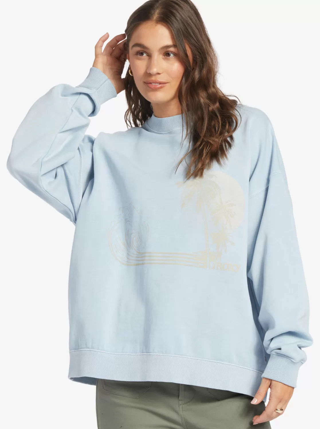 Lineup Oversized Sweatshirt-ROXY Best