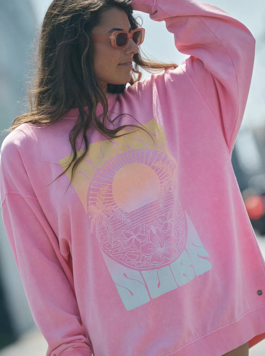 Lineup Oversized Sweatshirt-ROXY Shop