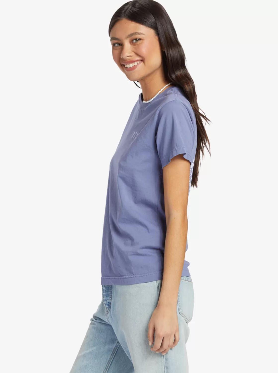 Mountain View Boyfriend T-Shirt-ROXY Cheap