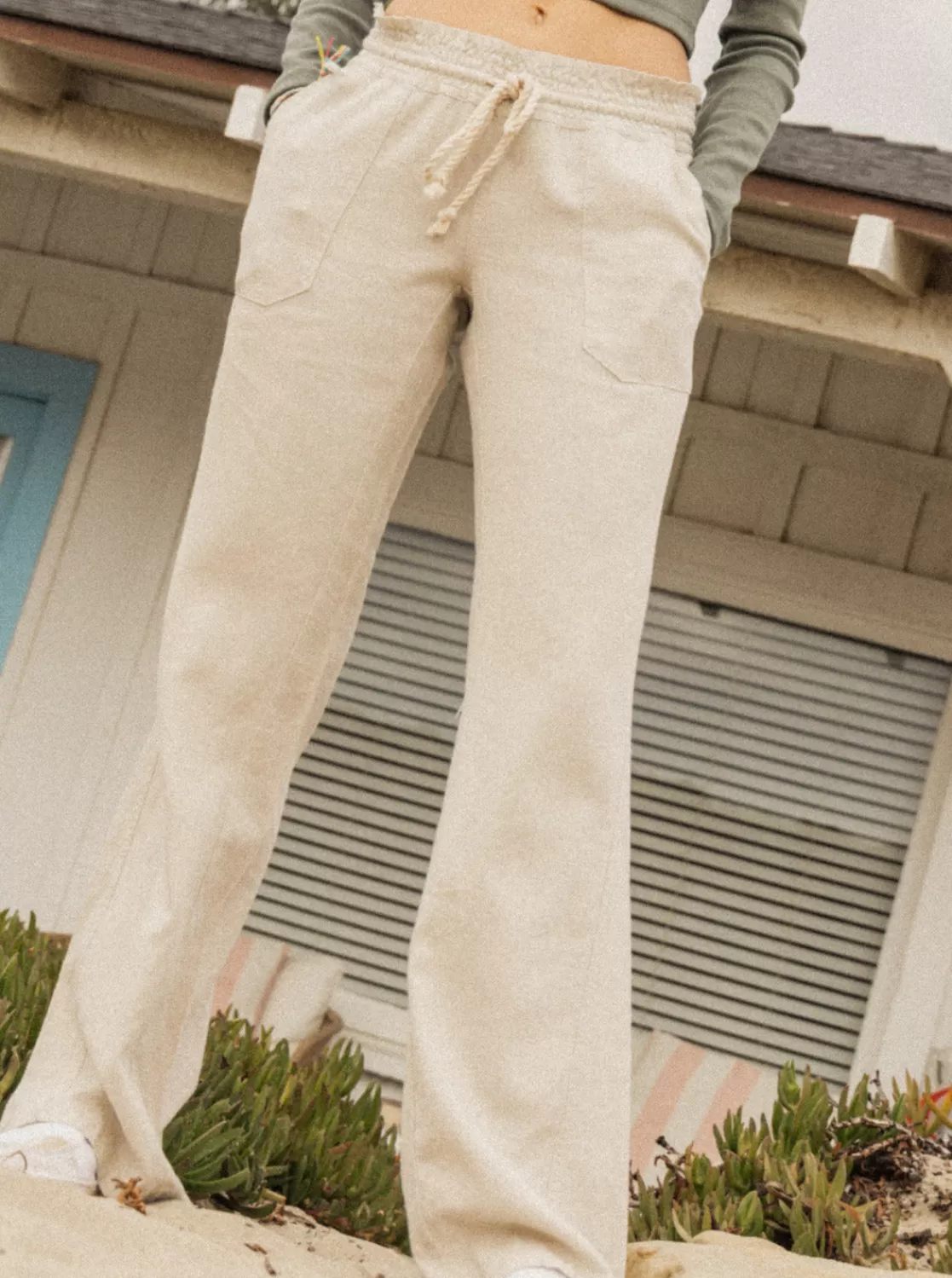 Oceanside Flared Pants-ROXY Fashion