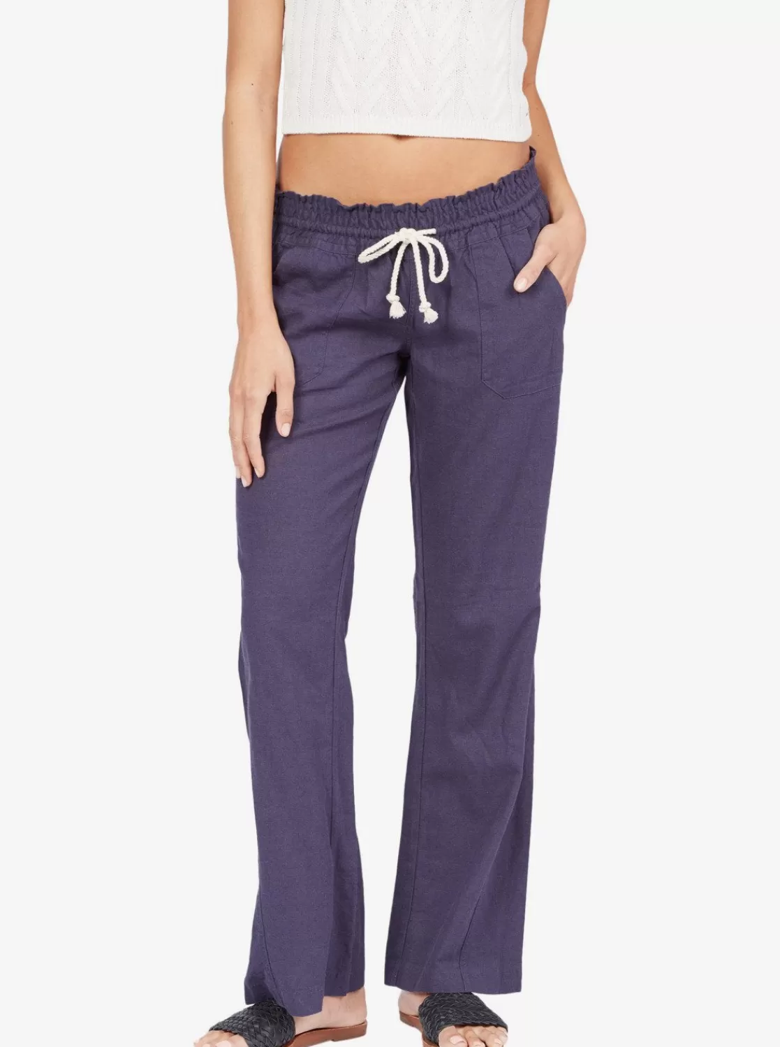 Oceanside Flared Pants-ROXY Clearance