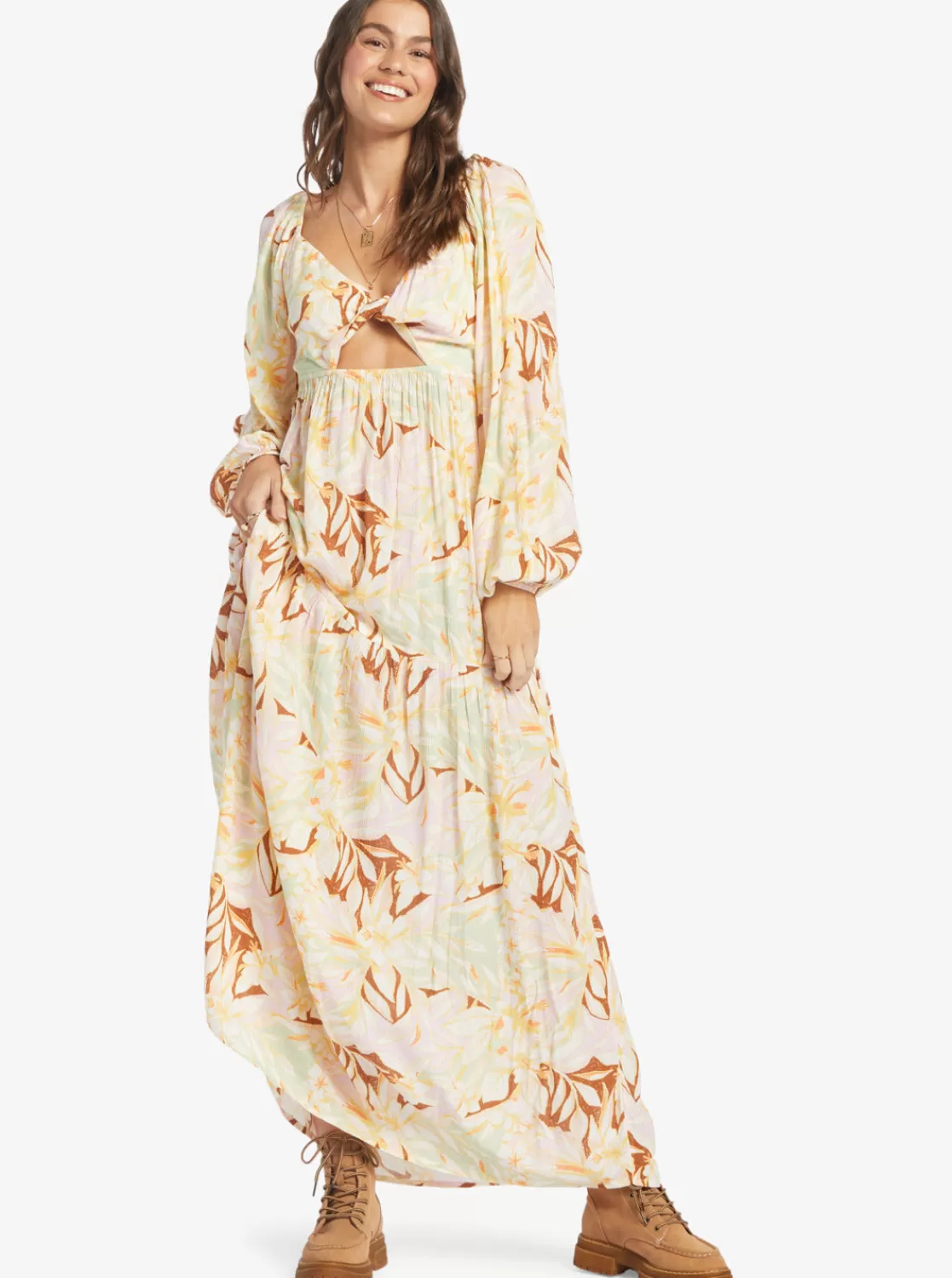 On Holiday Maxi Dress-ROXY Clearance