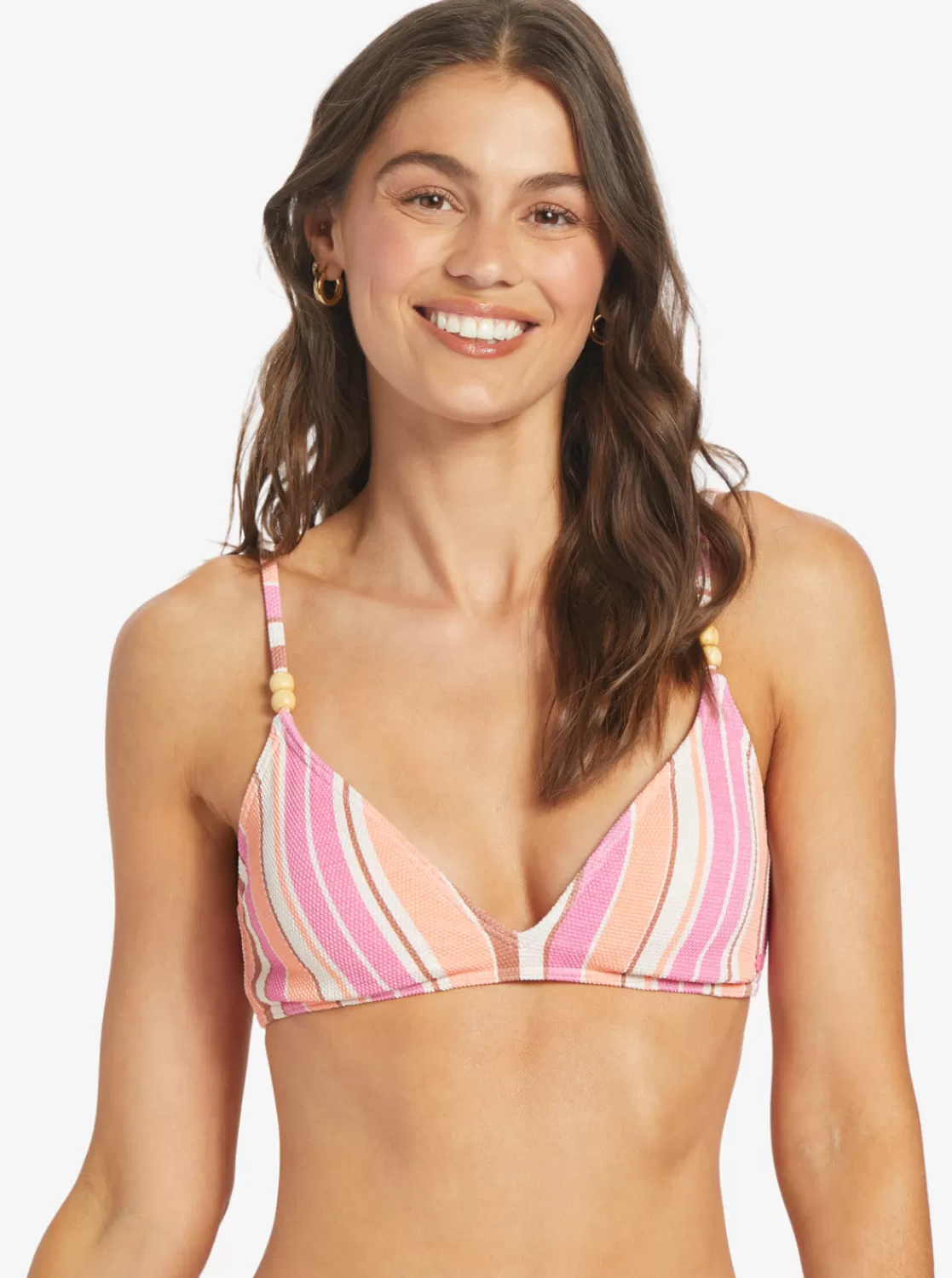 Palm Tree Dreams Triangle Bikini Top-ROXY Discount