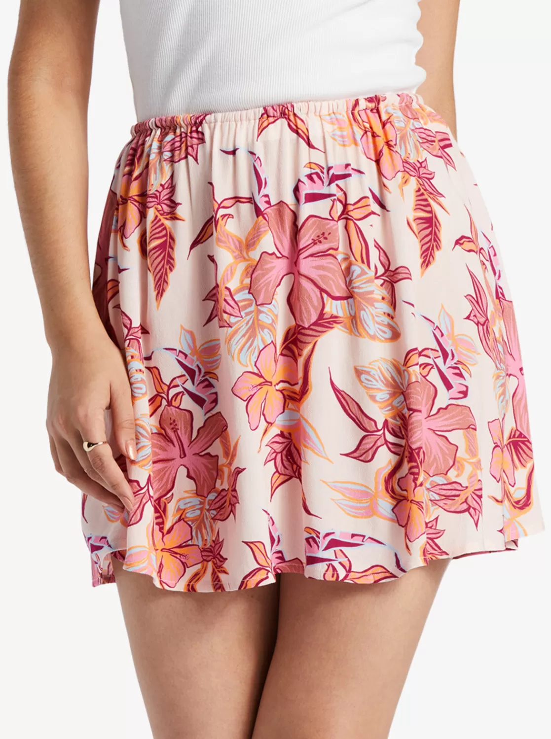 Para Paradise Drawstring Mini Skirt-ROXY Sale