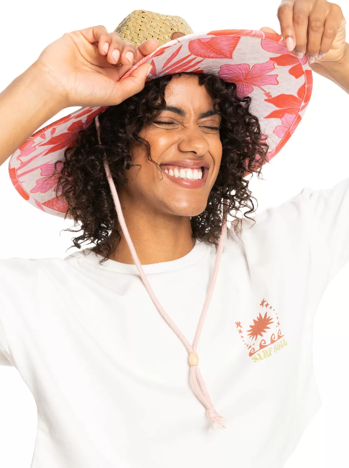 Pina To My Colada Printed Sun Hat-ROXY Hot