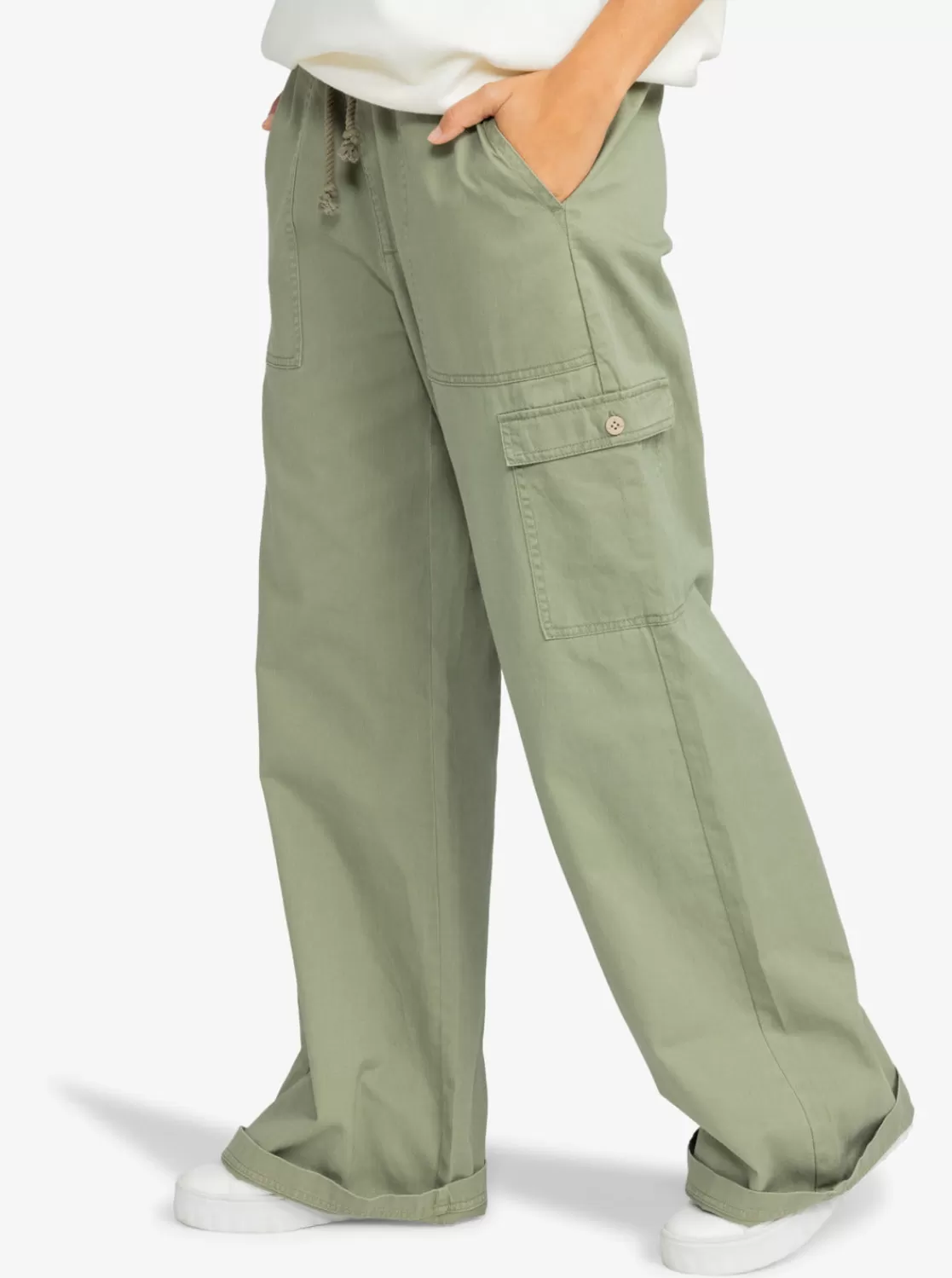 Precious Cargo High Waist Cargo Pants-ROXY Cheap