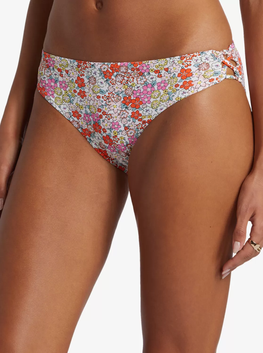 Printed Beach Classics Hipster Bikini Bottoms-ROXY Fashion