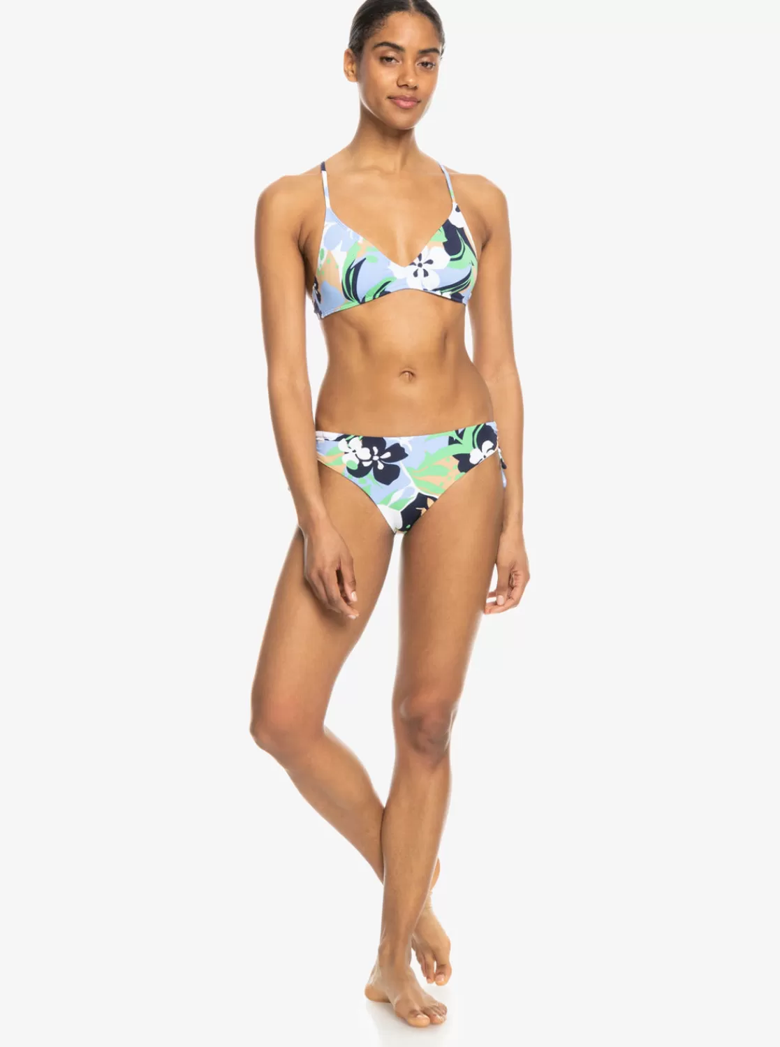 Printed Beach Classics Strappy Bra Bikini Top-ROXY Store