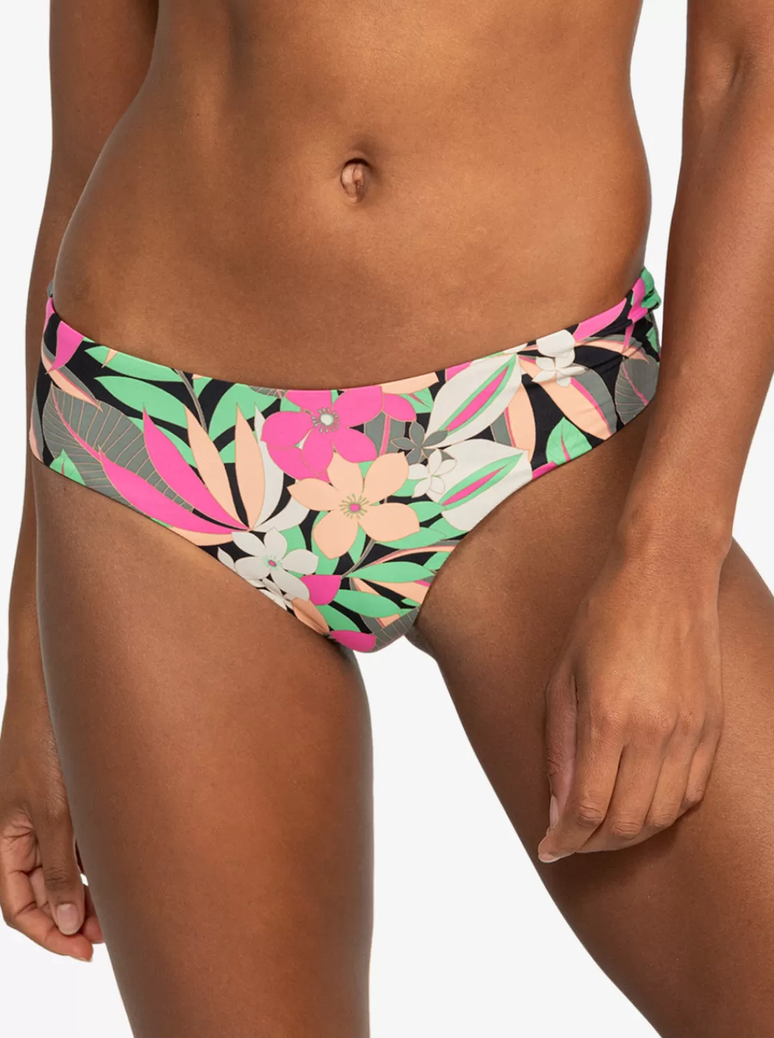 Printed Beach Classics V-Shape Cheeky Bikini Bottoms-ROXY Fashion