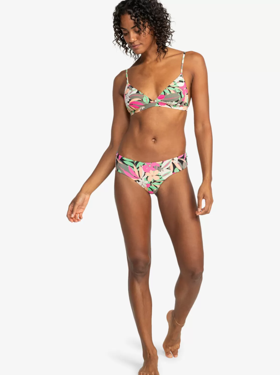 Printed Beach Classics V-Shape Cheeky Bikini Bottoms-ROXY Fashion