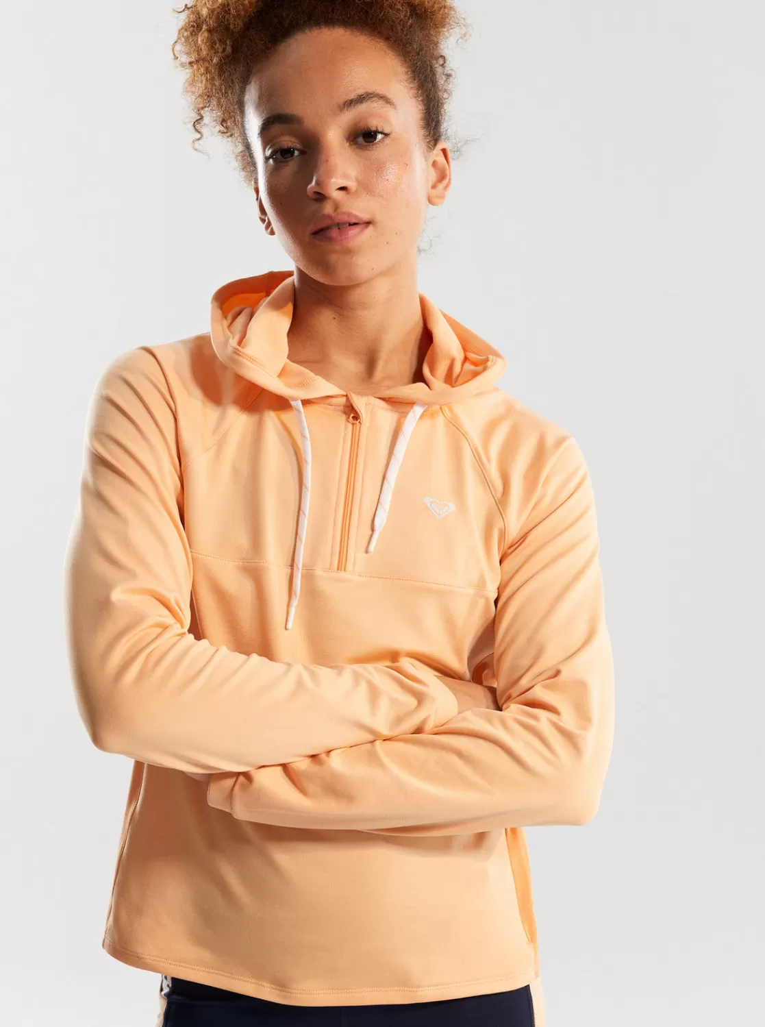 Pure Pursuit Mesh Hooded Top-ROXY Best