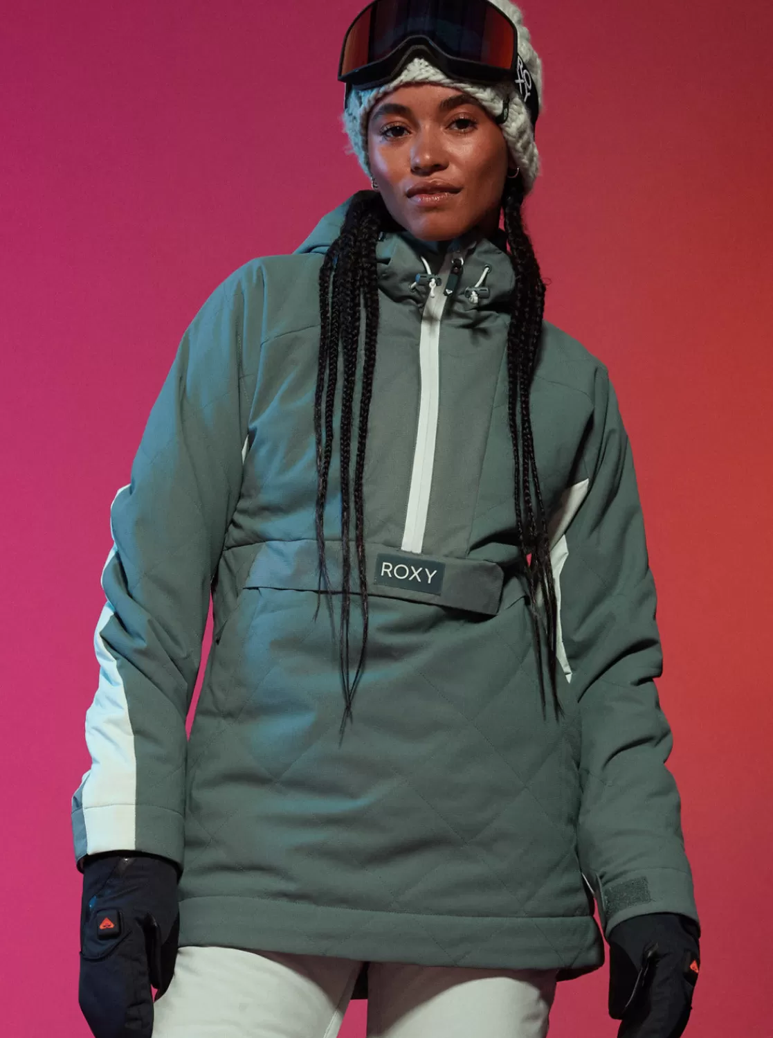 Radiant Lines Overhead Technical Snow Jacket-ROXY Outlet