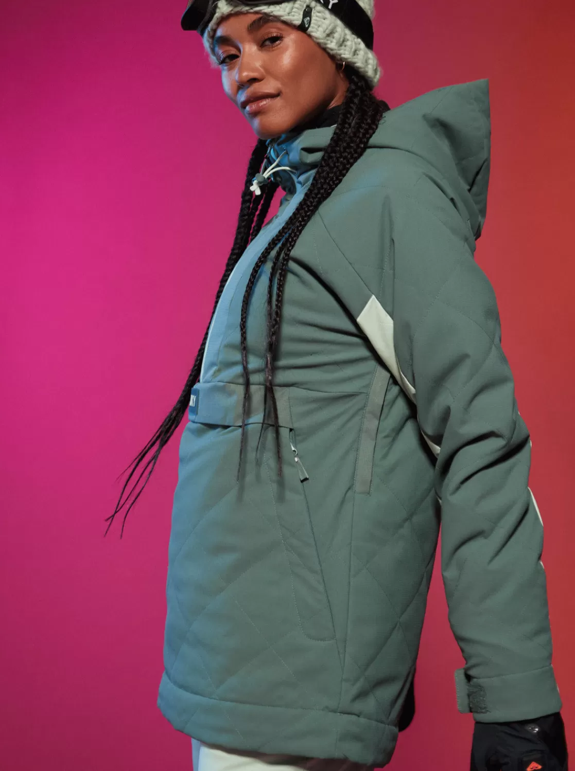 Radiant Lines Overhead Technical Snow Jacket-ROXY Outlet